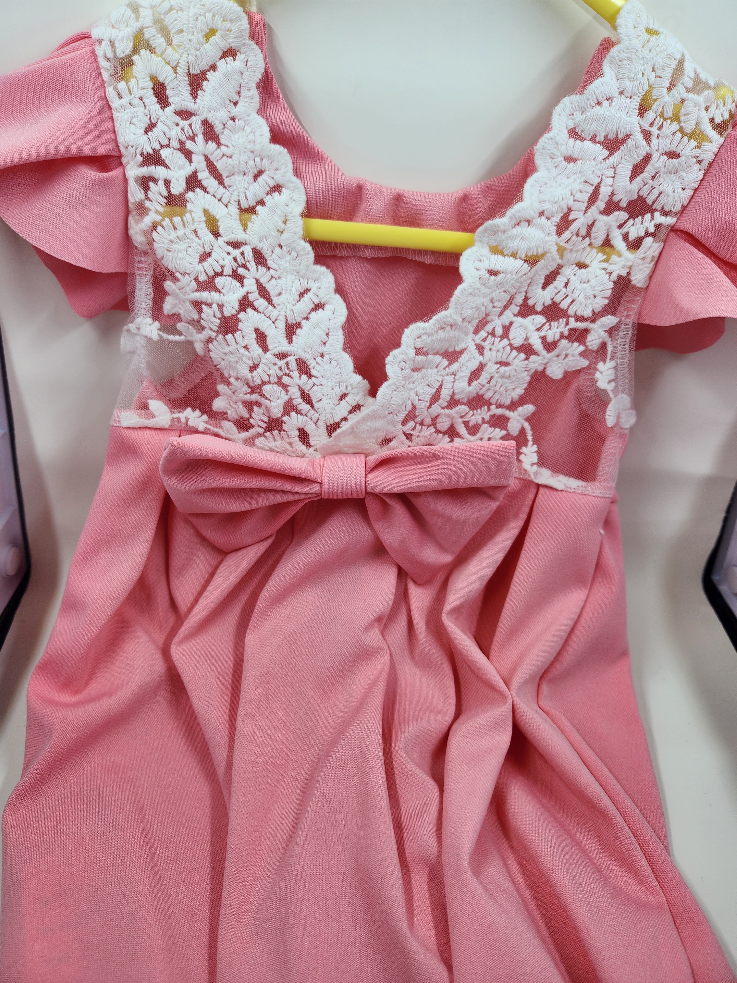 Pink Lacy Dress