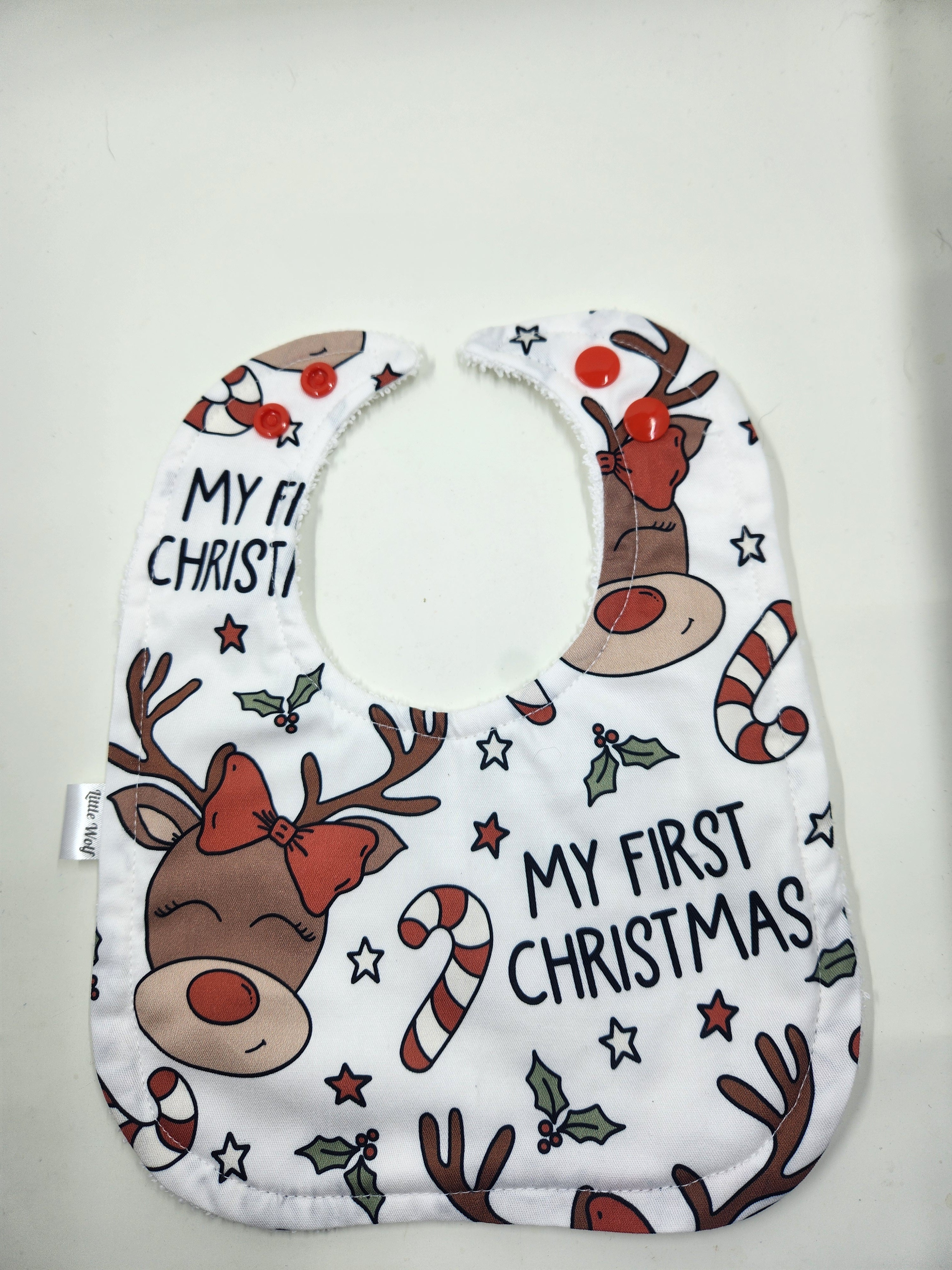 My First Christmas Bib