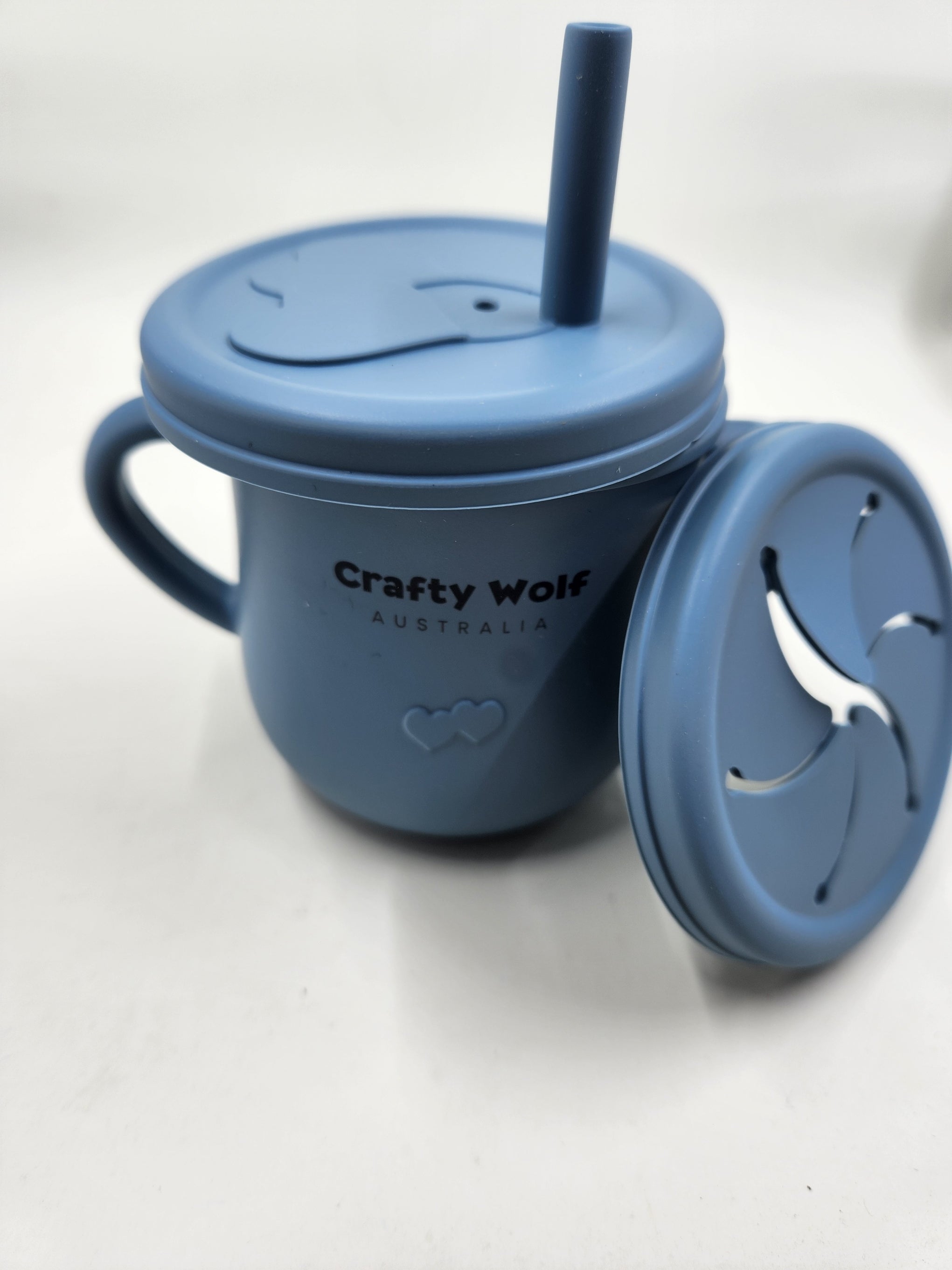 2 In 1 Sippy Cup + Snack Cup