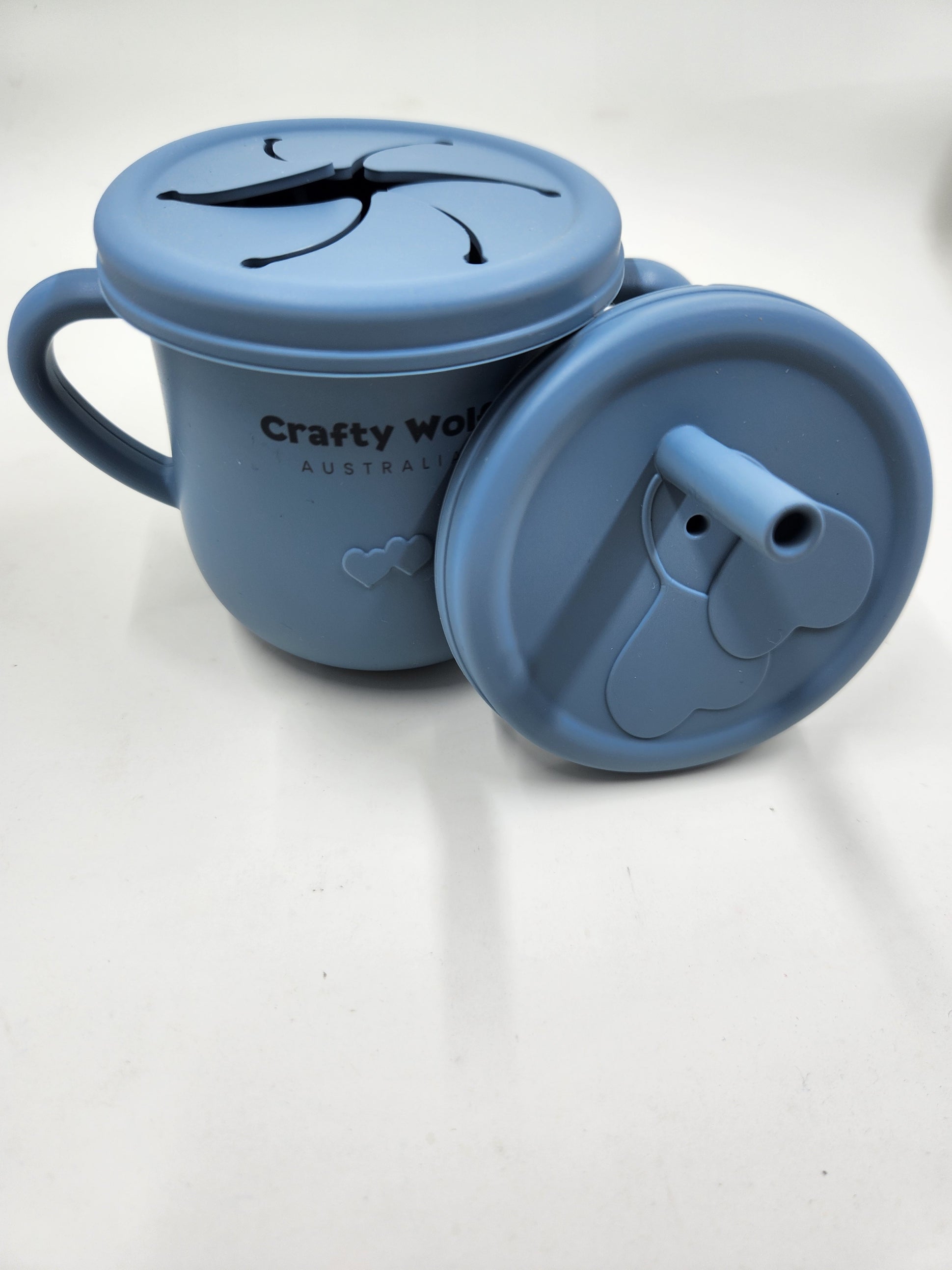 2 In 1 Sippy Cup + Snack Cup