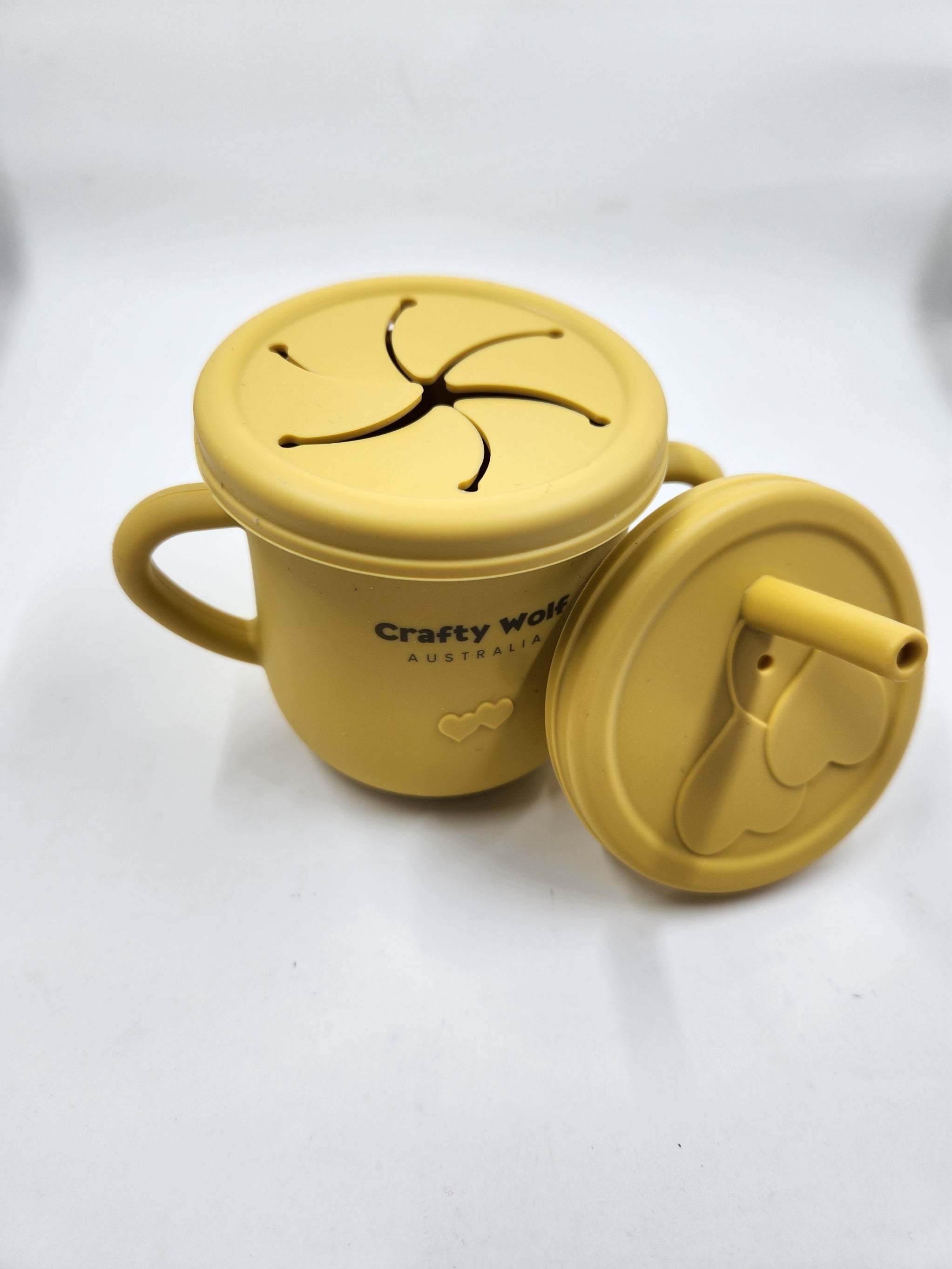 2 In 1 Sippy Cup + Snack Cup
