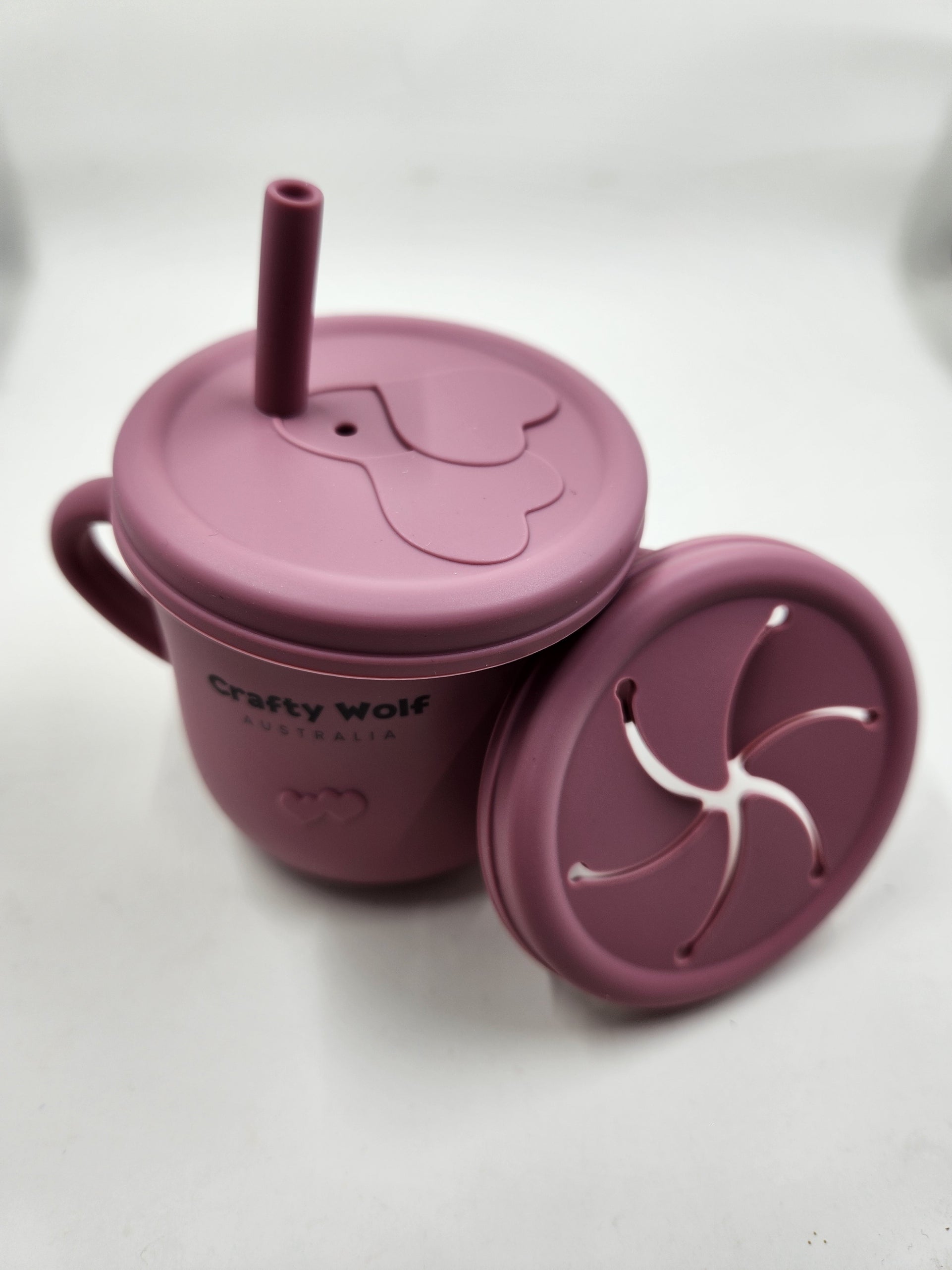 2 In 1 Sippy Cup + Snack Cup