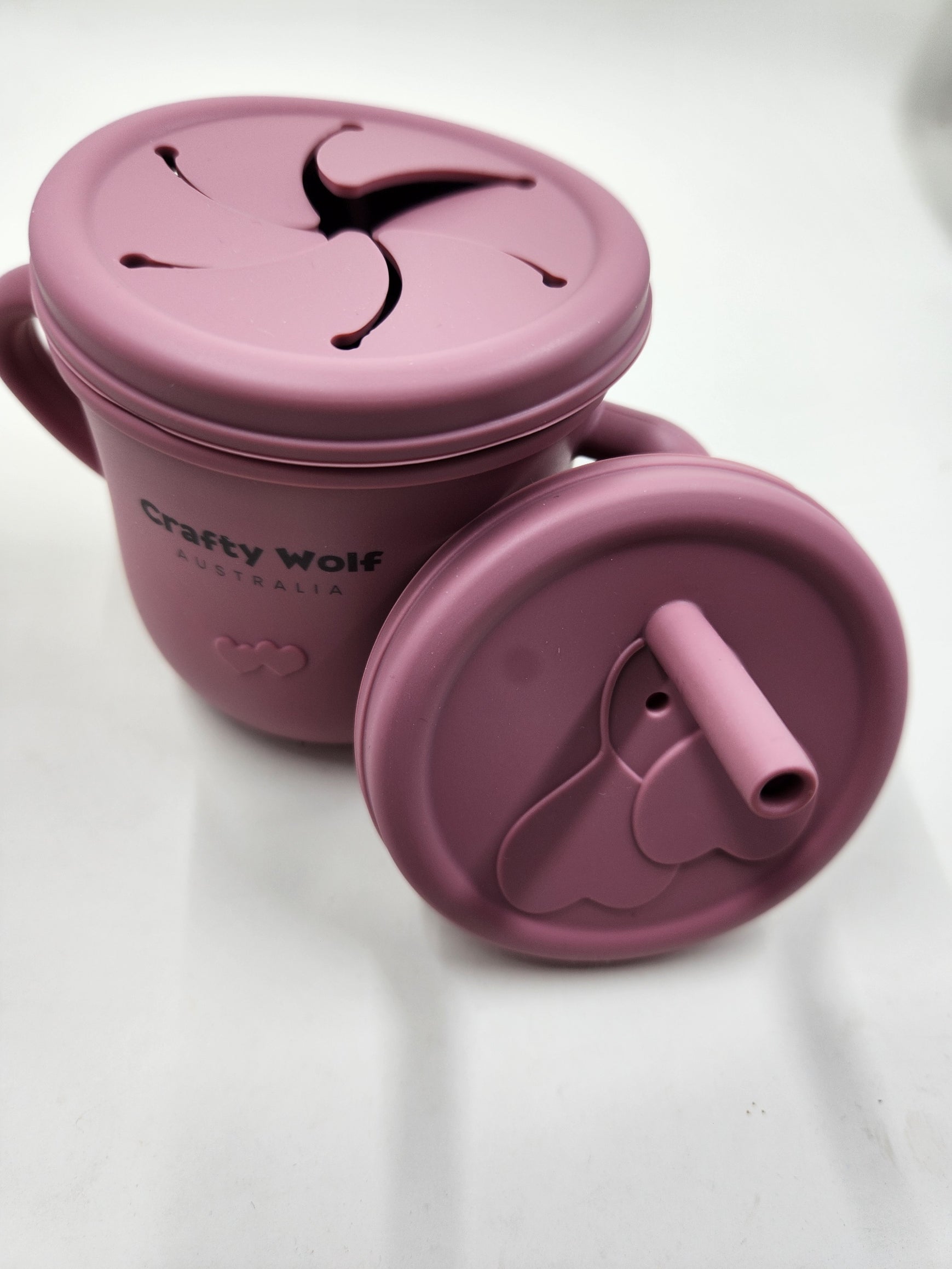 2 In 1 Sippy Cup + Snack Cup