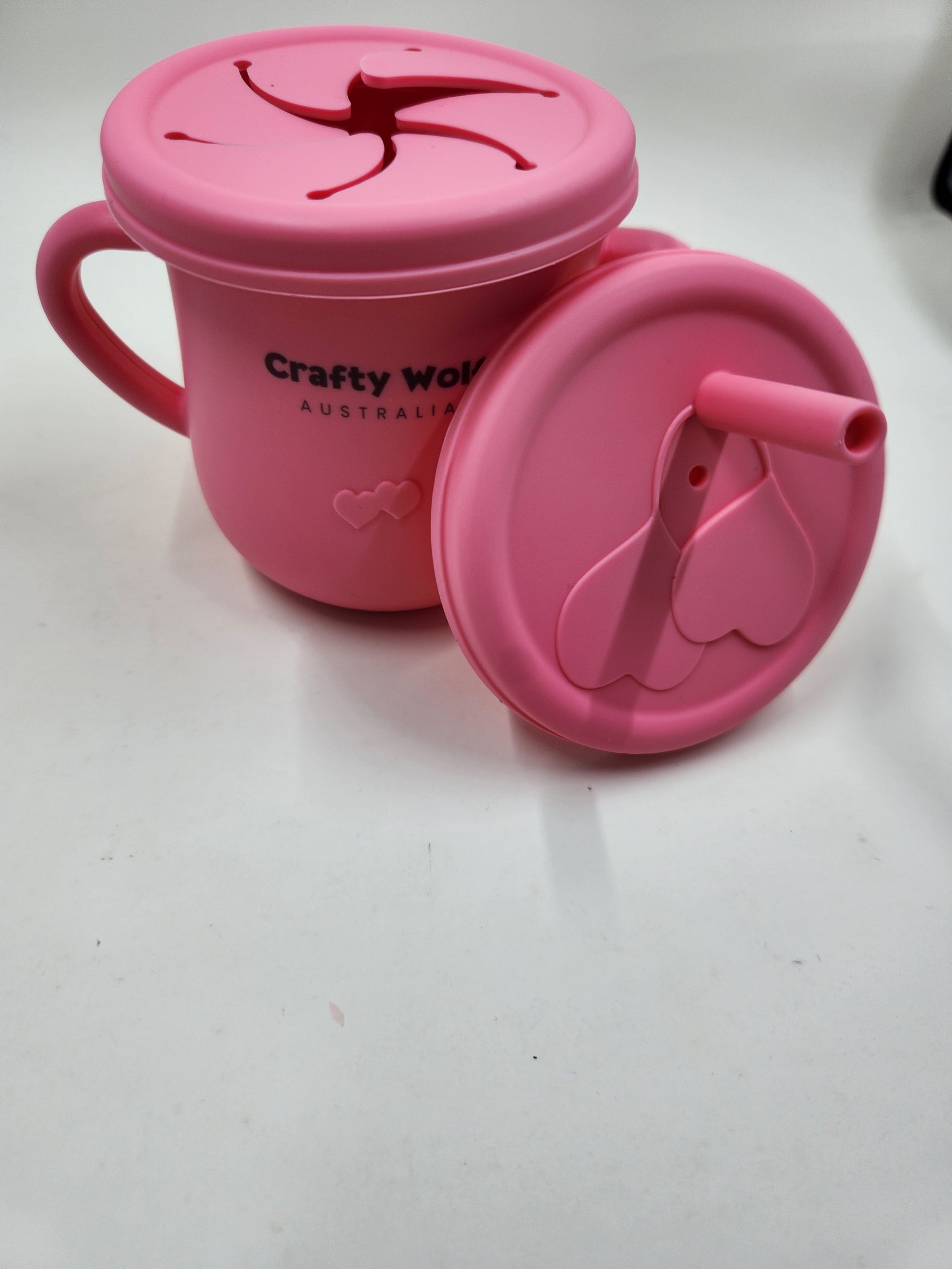 2 In 1 Sippy Cup + Snack Cup