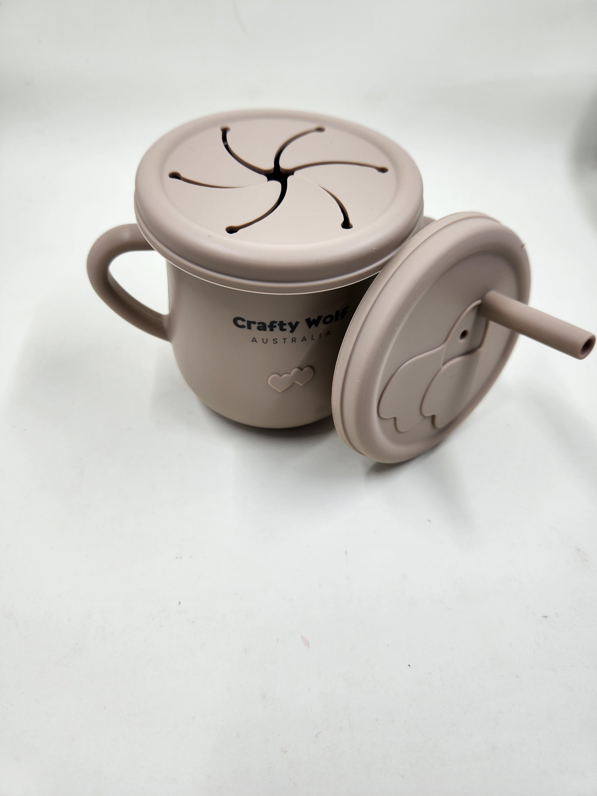 2 In 1 Sippy Cup + Snack Cup