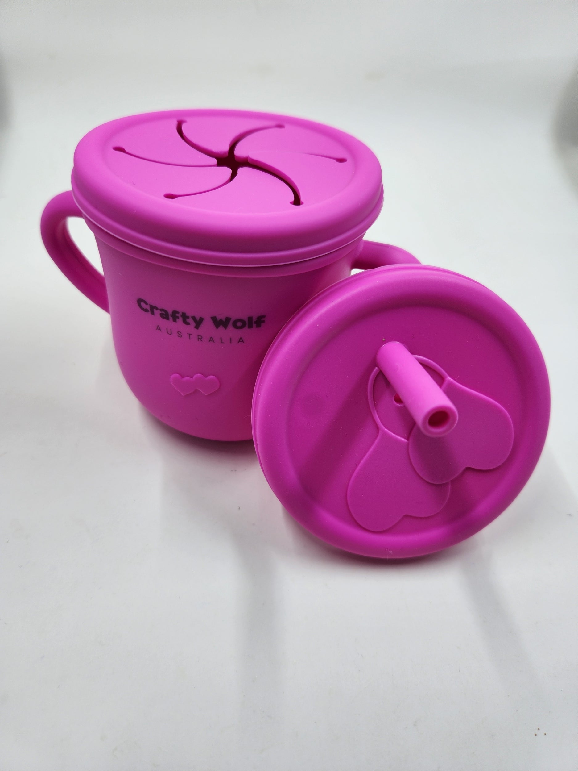 2 In 1 Sippy Cup + Snack Cup