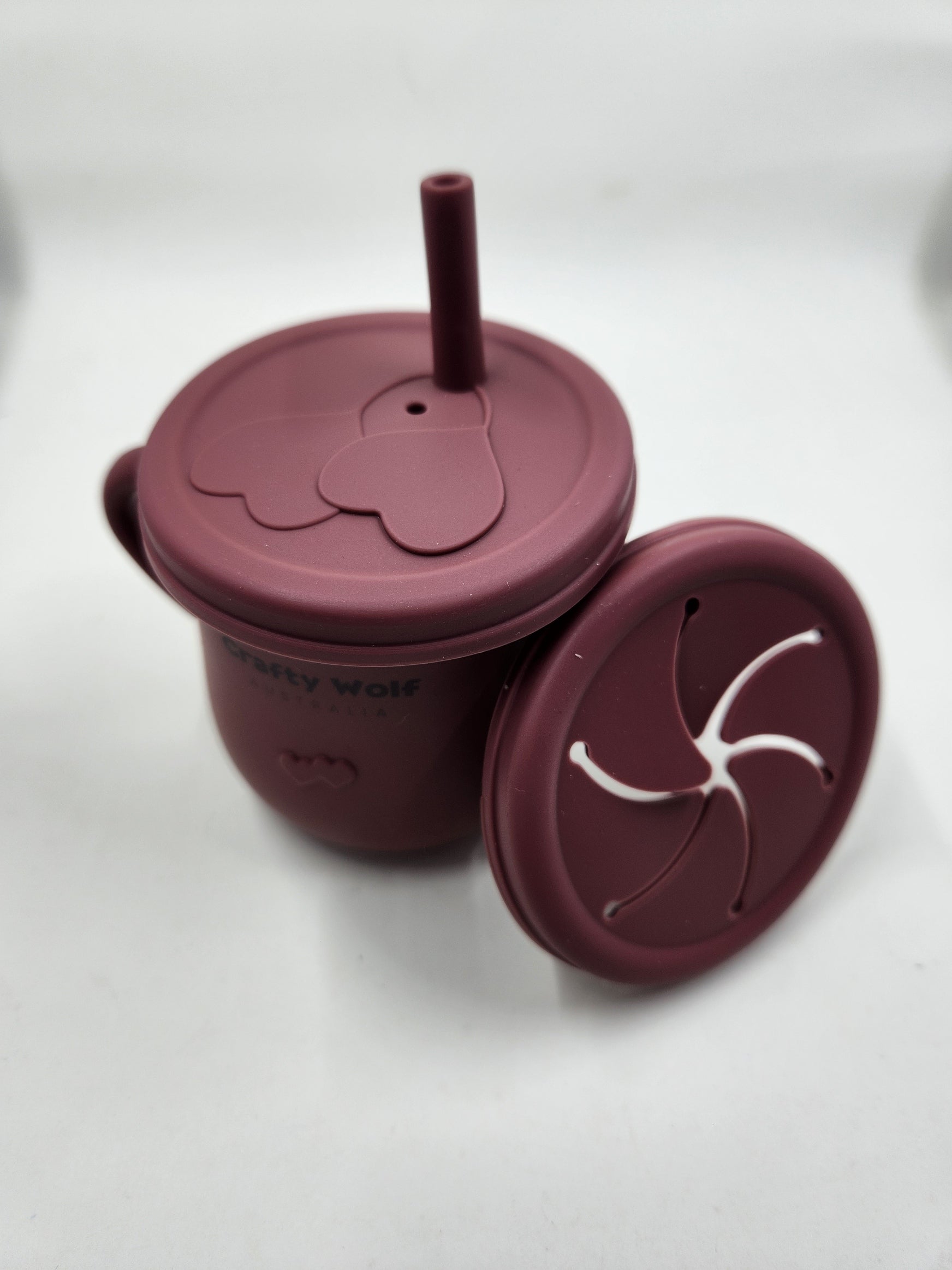 2 In 1 Sippy Cup + Snack Cup