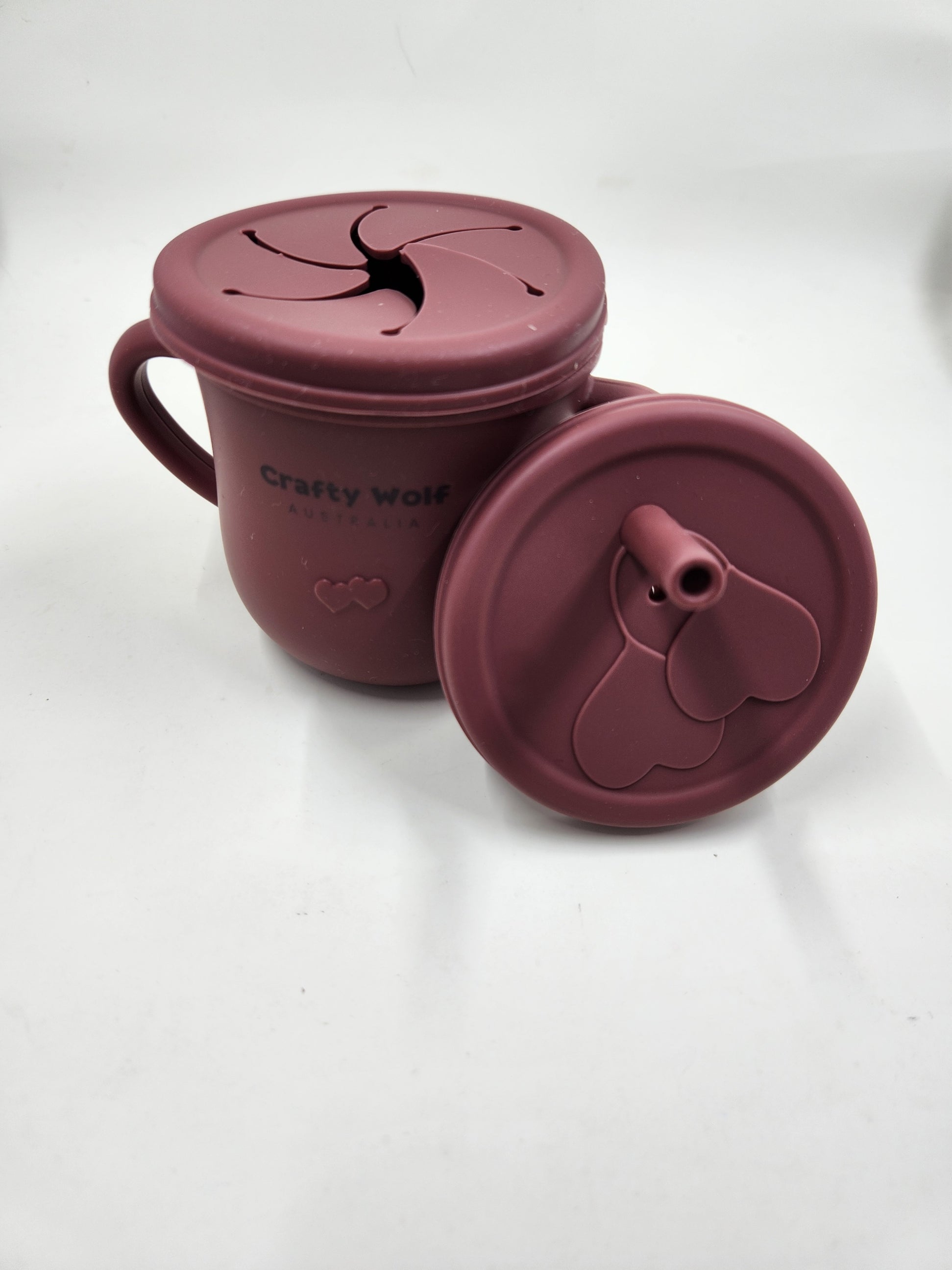 2 In 1 Sippy Cup + Snack Cup