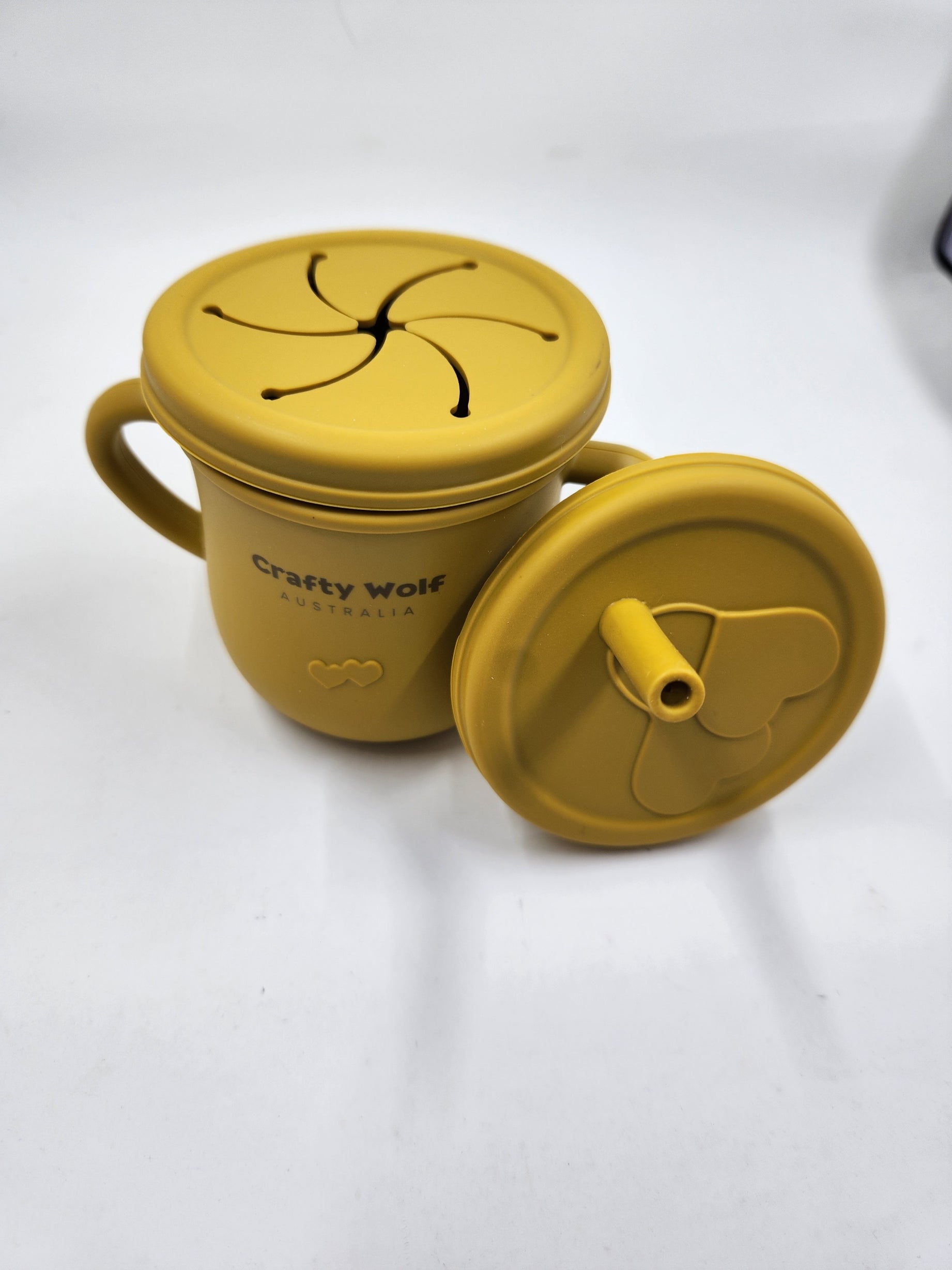 2 In 1 Sippy Cup + Snack Cup