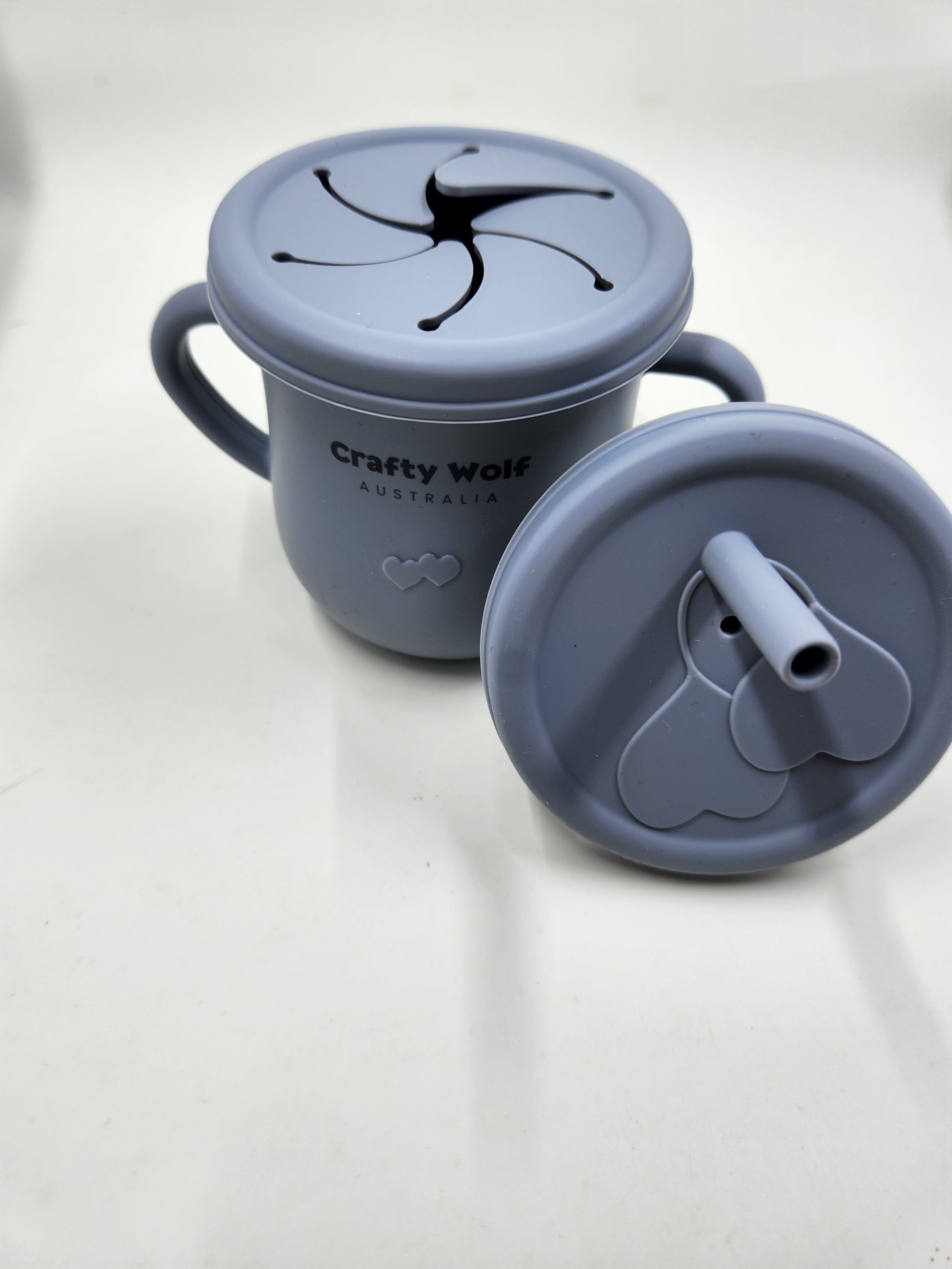 2 In 1 Sippy Cup + Snack Cup