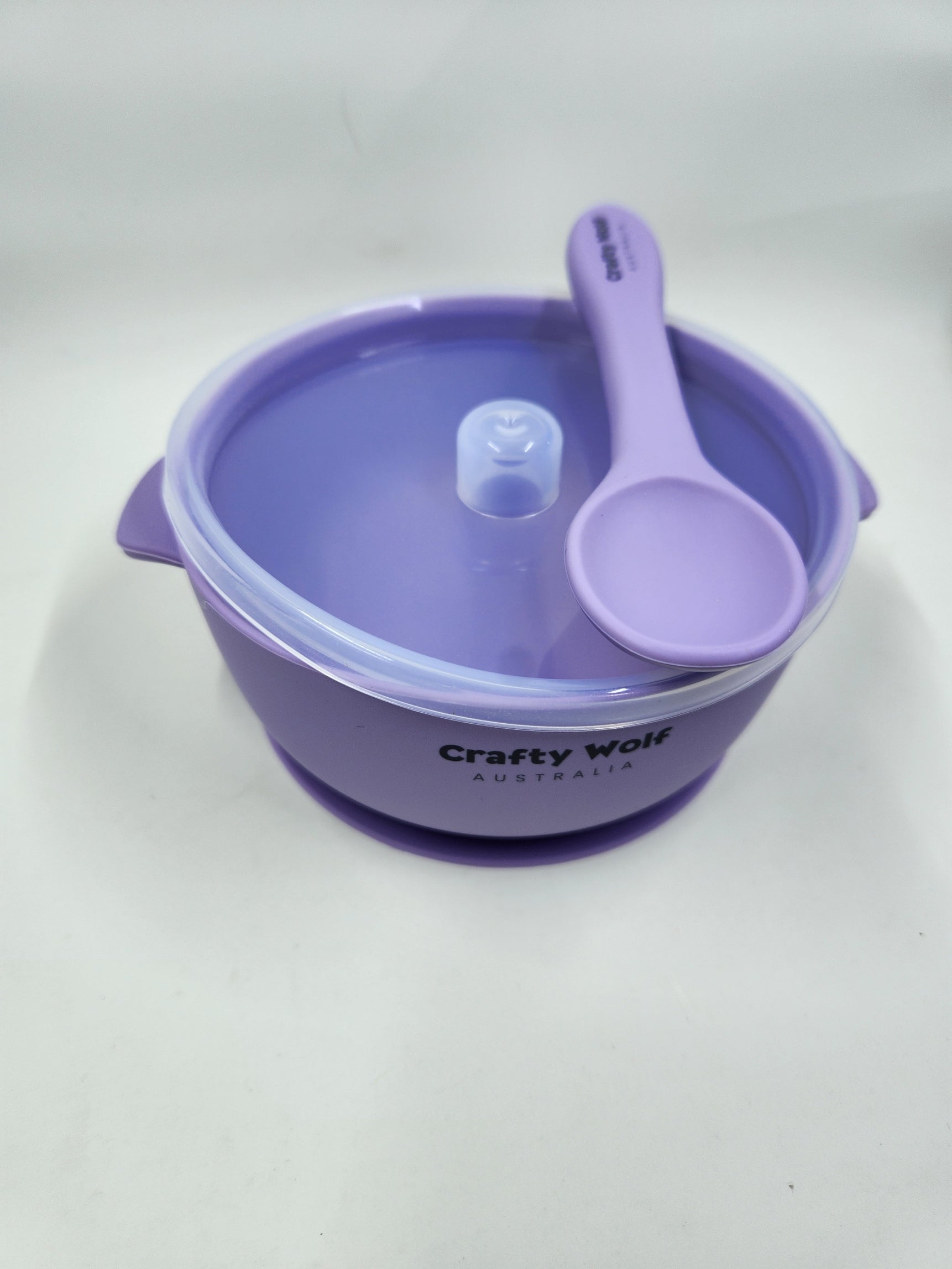 Bowl + Lid + Spoon Set