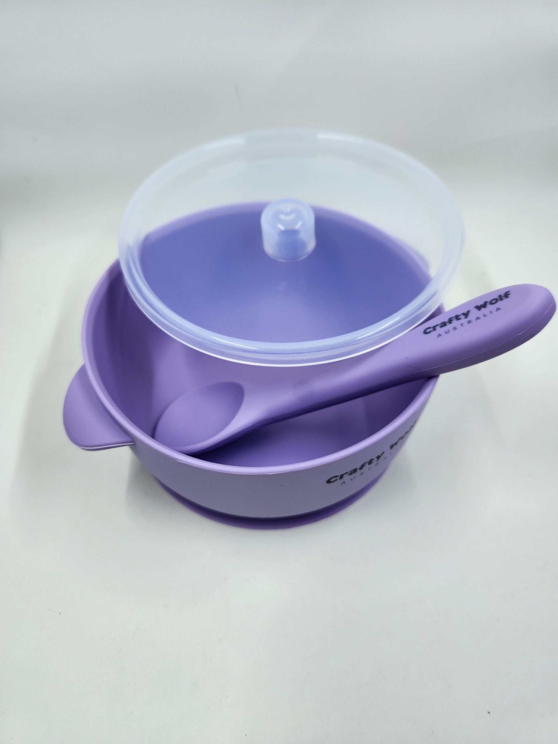 Bowl + Lid + Spoon Set