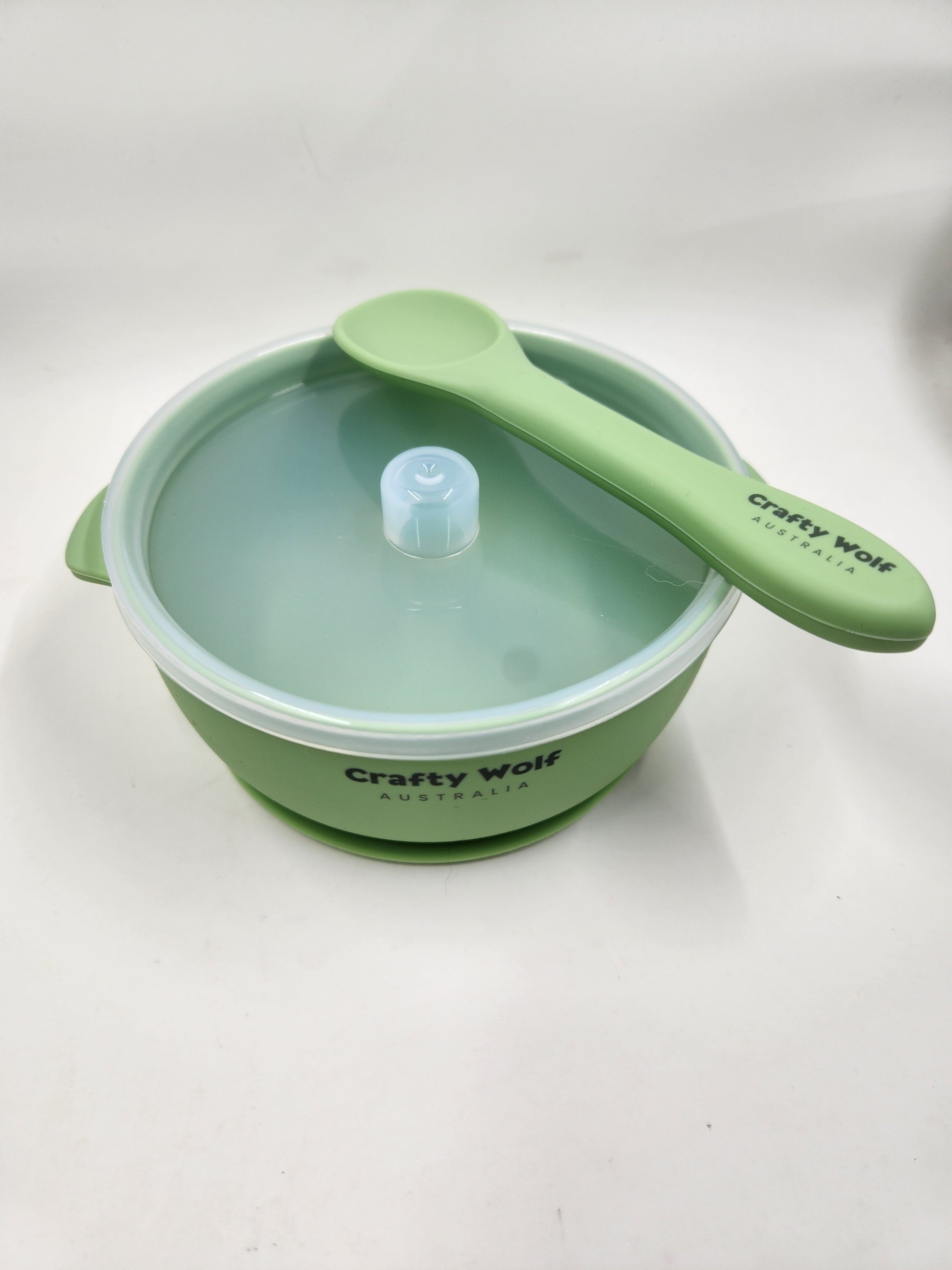 Bowl + Lid + Spoon Set