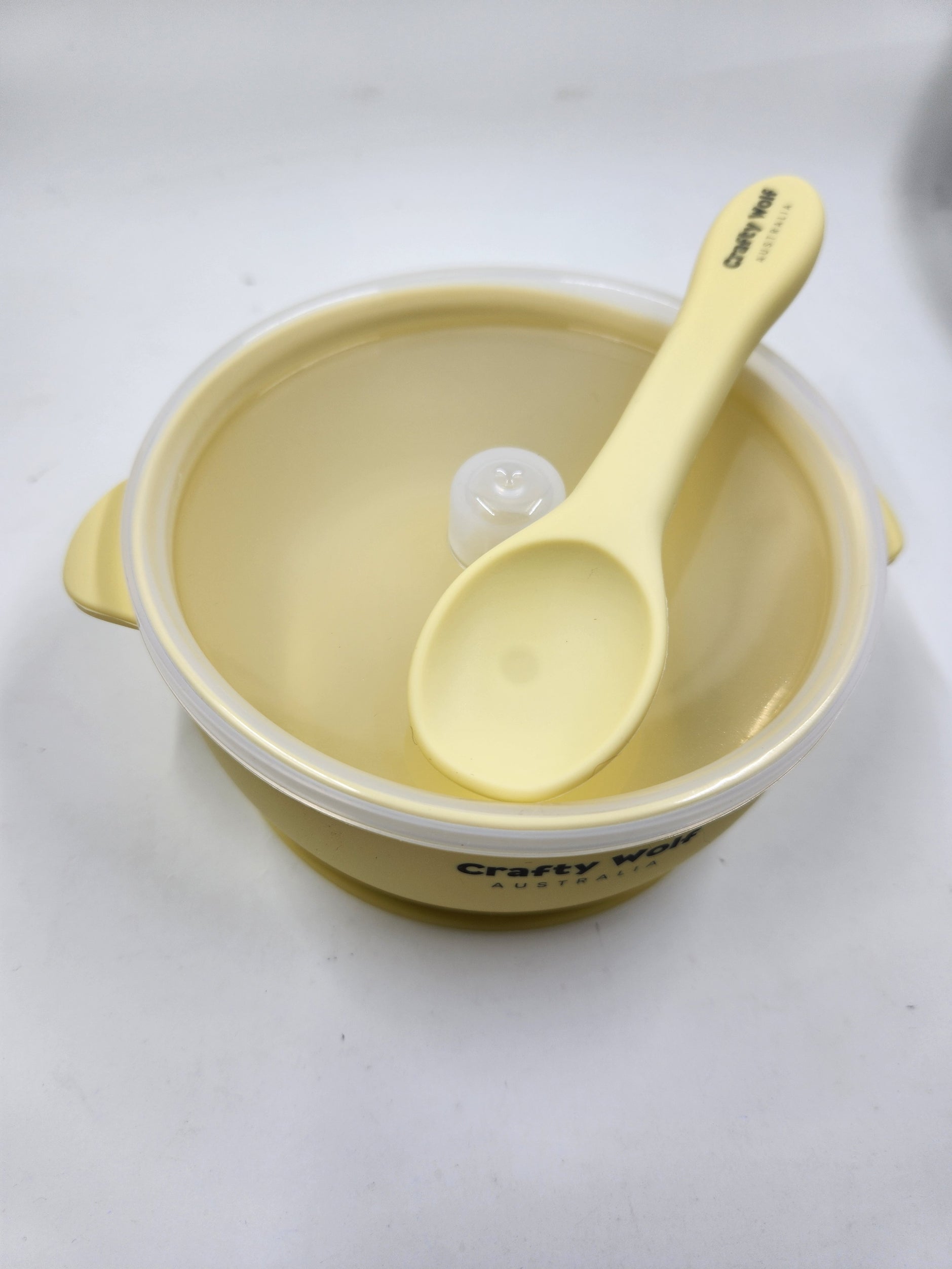 Bowl + Lid + Spoon Set
