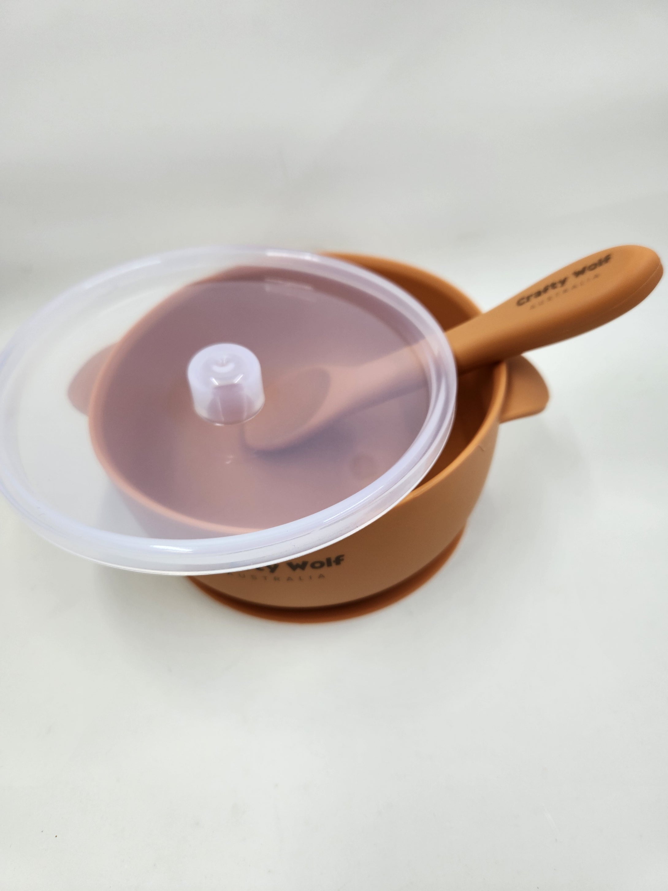 Bowl + Lid + Spoon Set