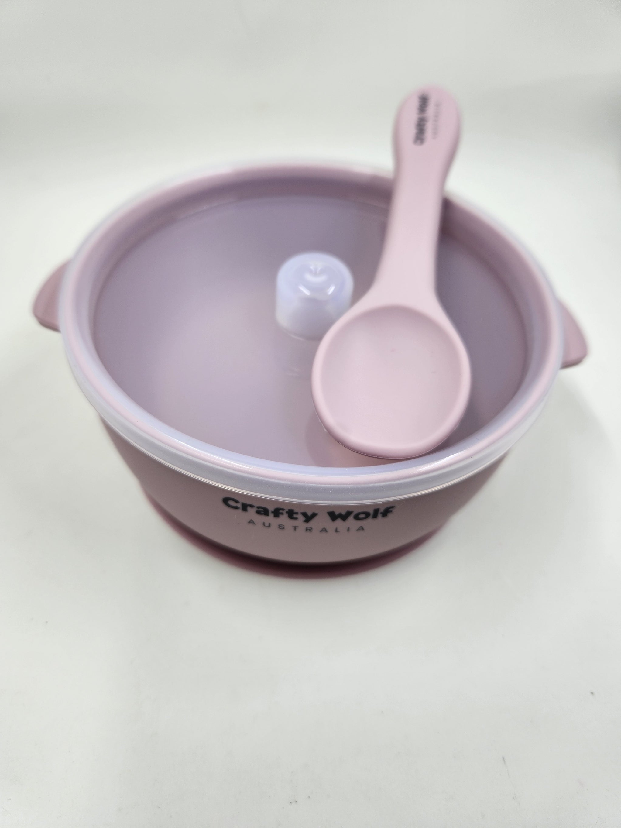 Bowl + Lid + Spoon Set