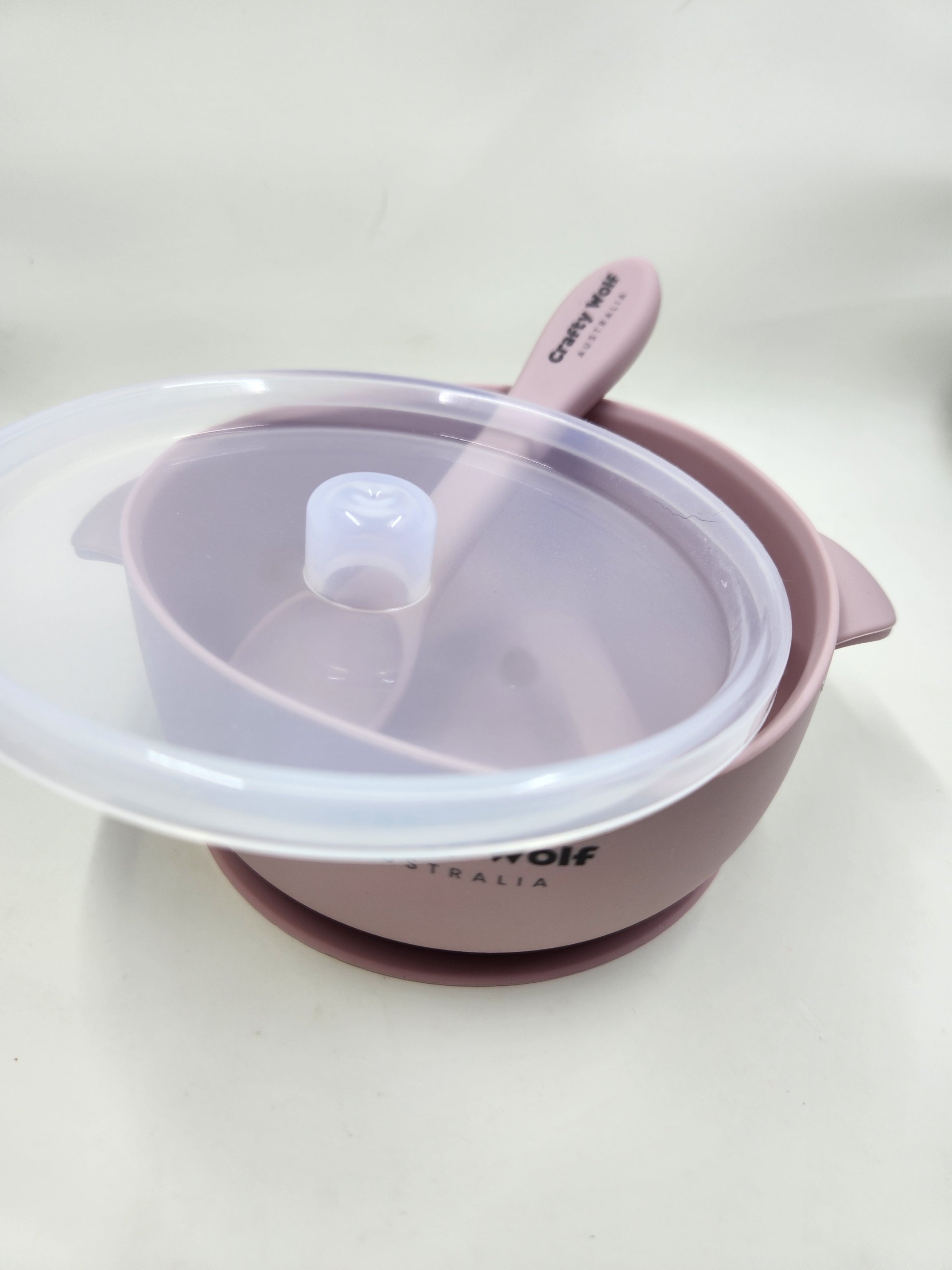 Bowl + Lid + Spoon Set