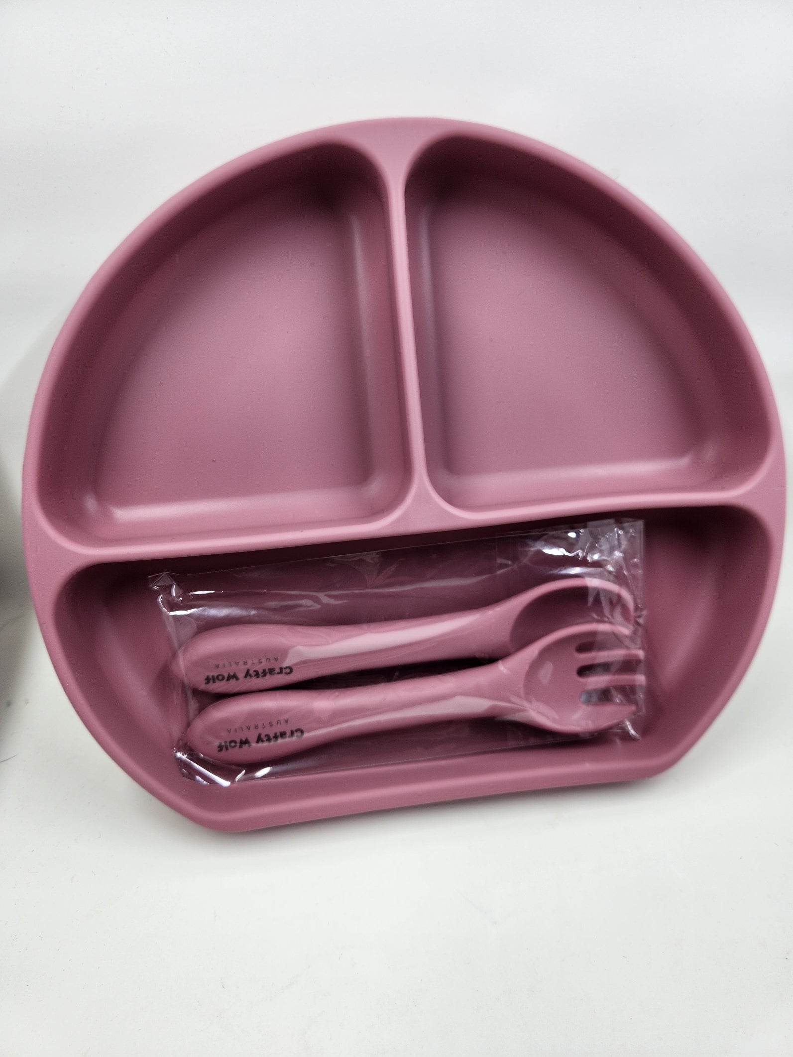 Grid Plate Sets + Spoon + Fork