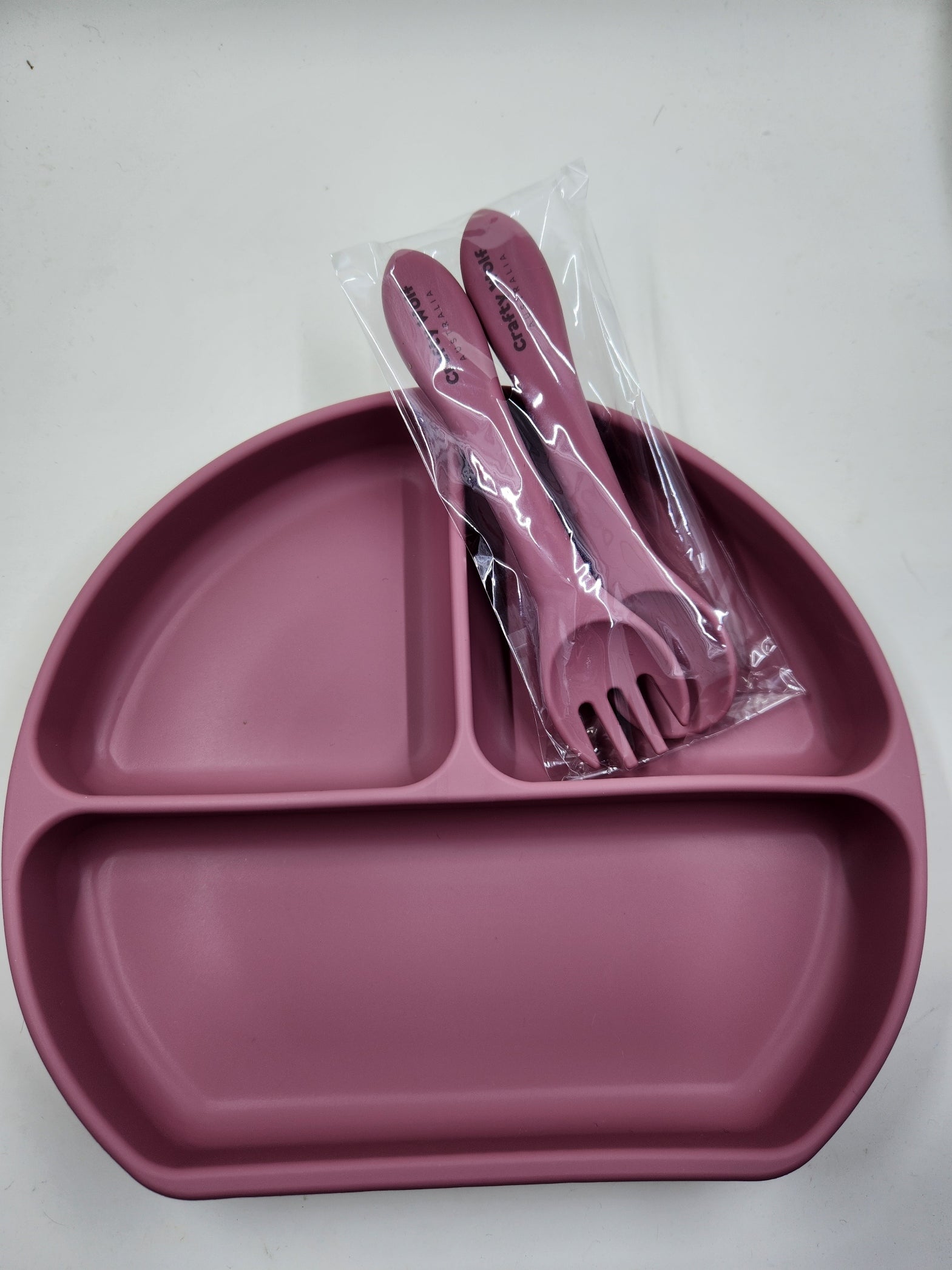 Grid Plate Sets + Spoon + Fork