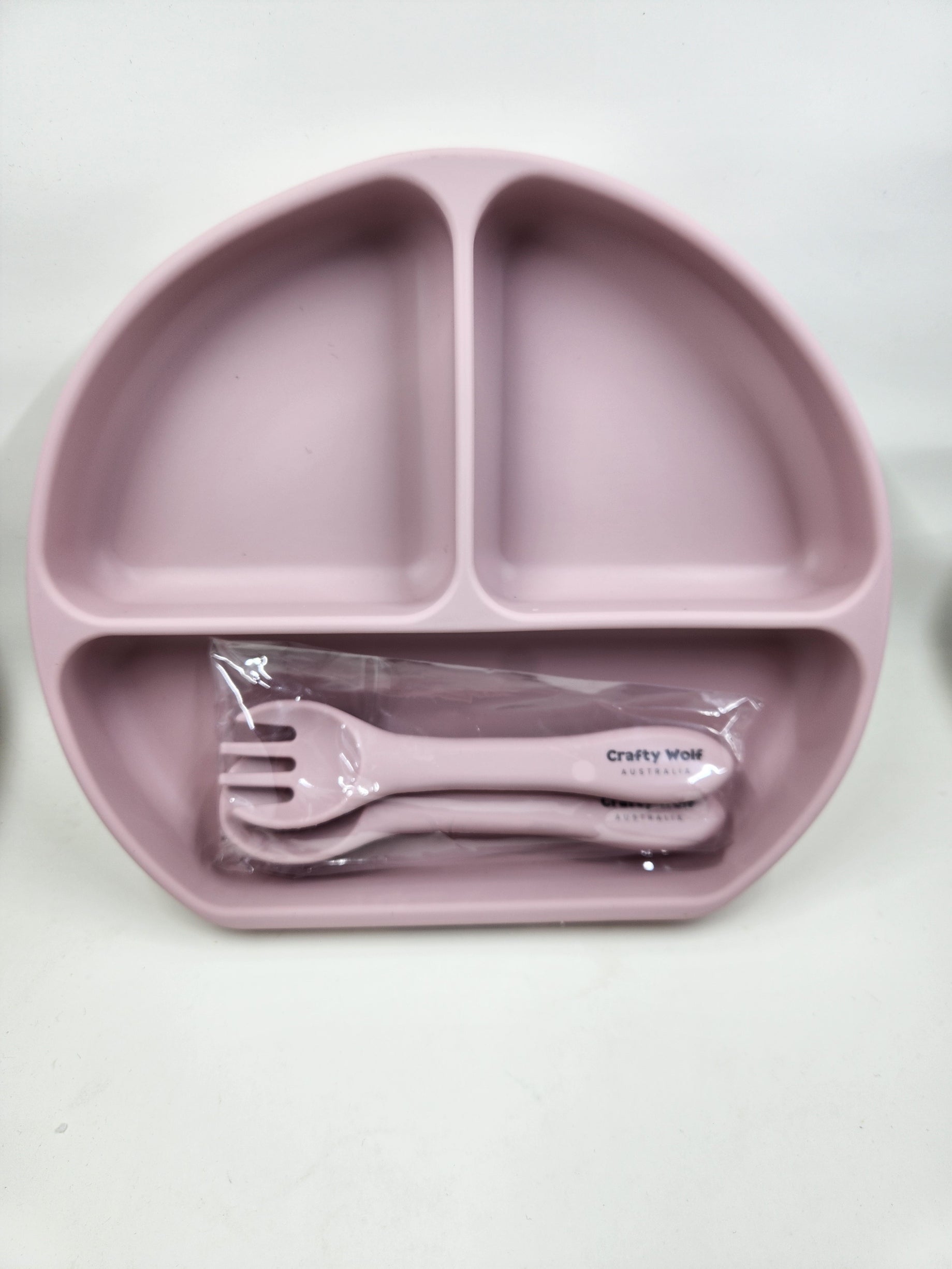 Grid Plate Sets + Spoon + Fork