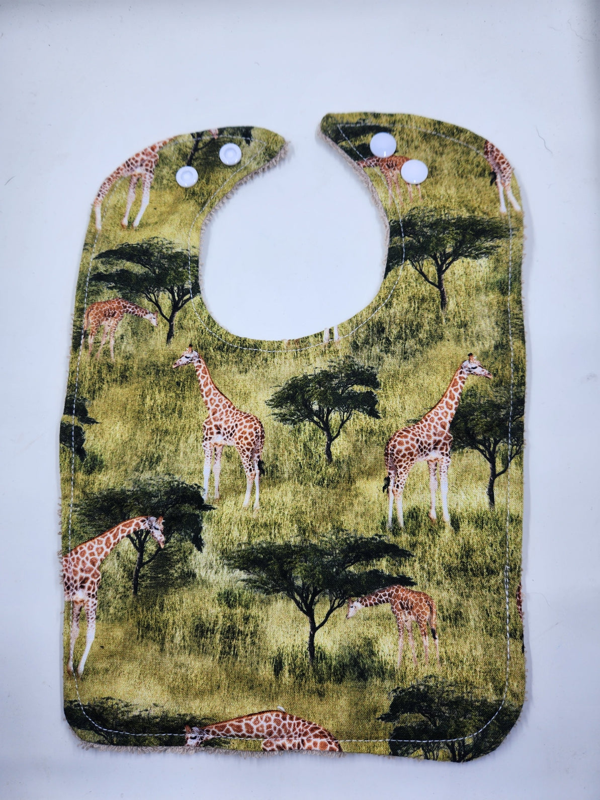 Giraffe Toddler Bib