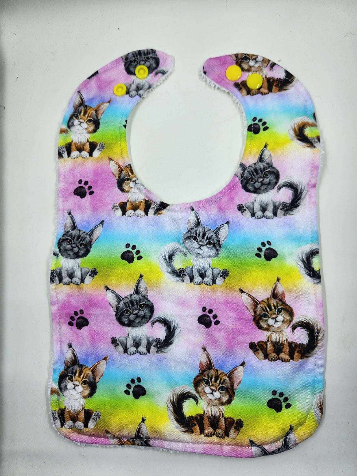 Cat Toddler Bib