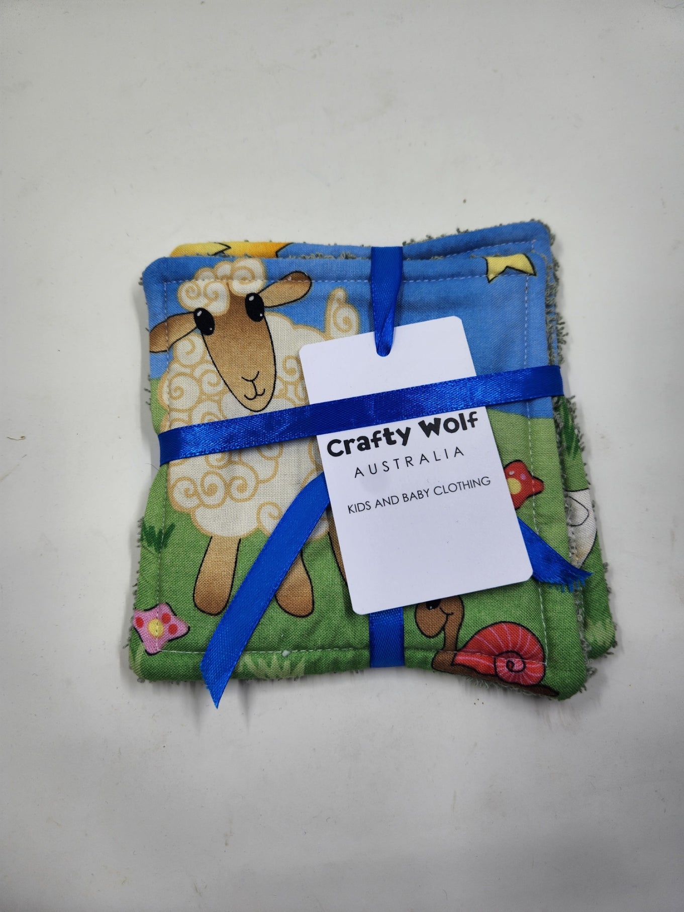 Environmentally Friendly Reusable Wipes Set  Farm life