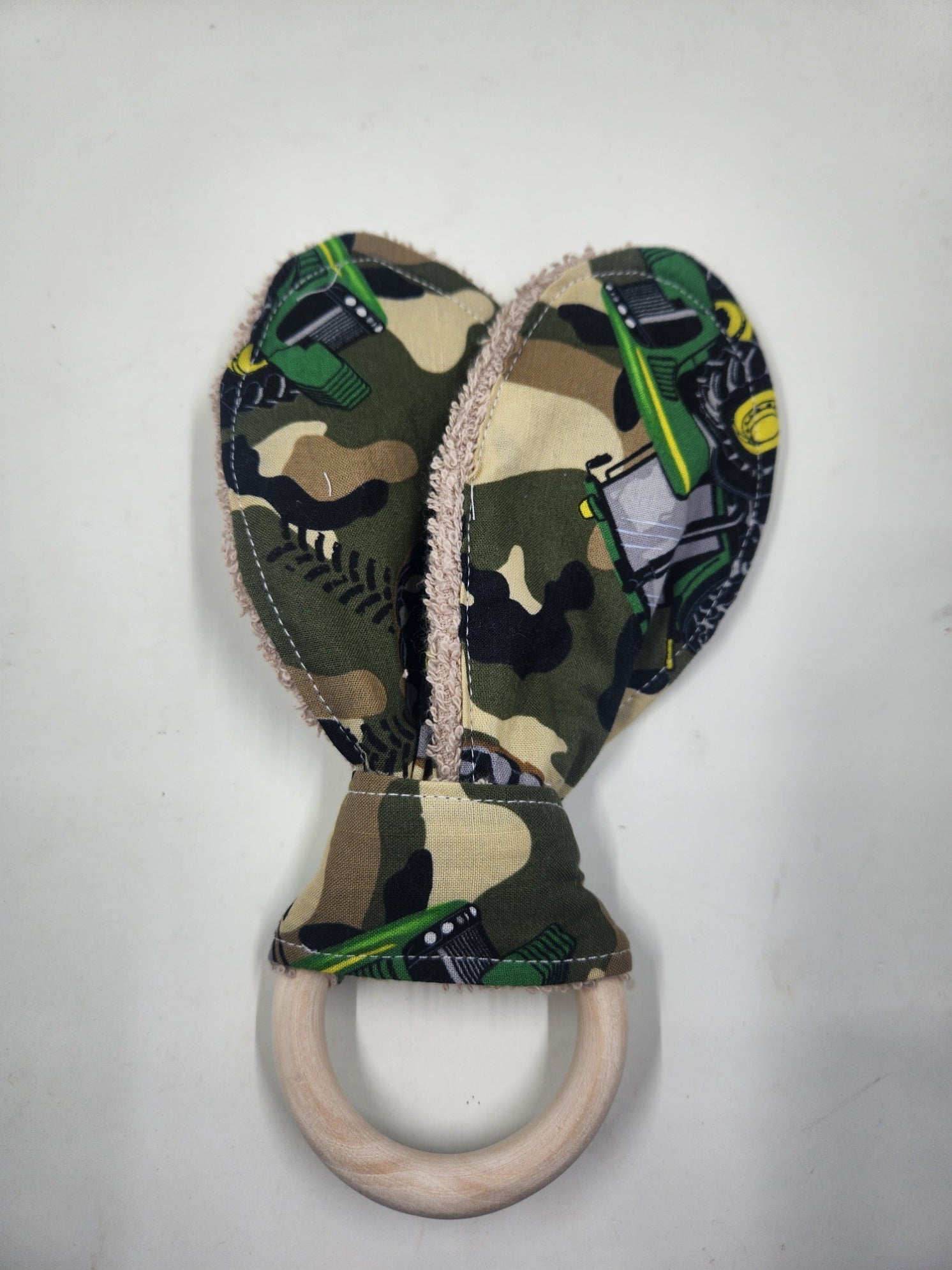 Tractor Wooden Teether
