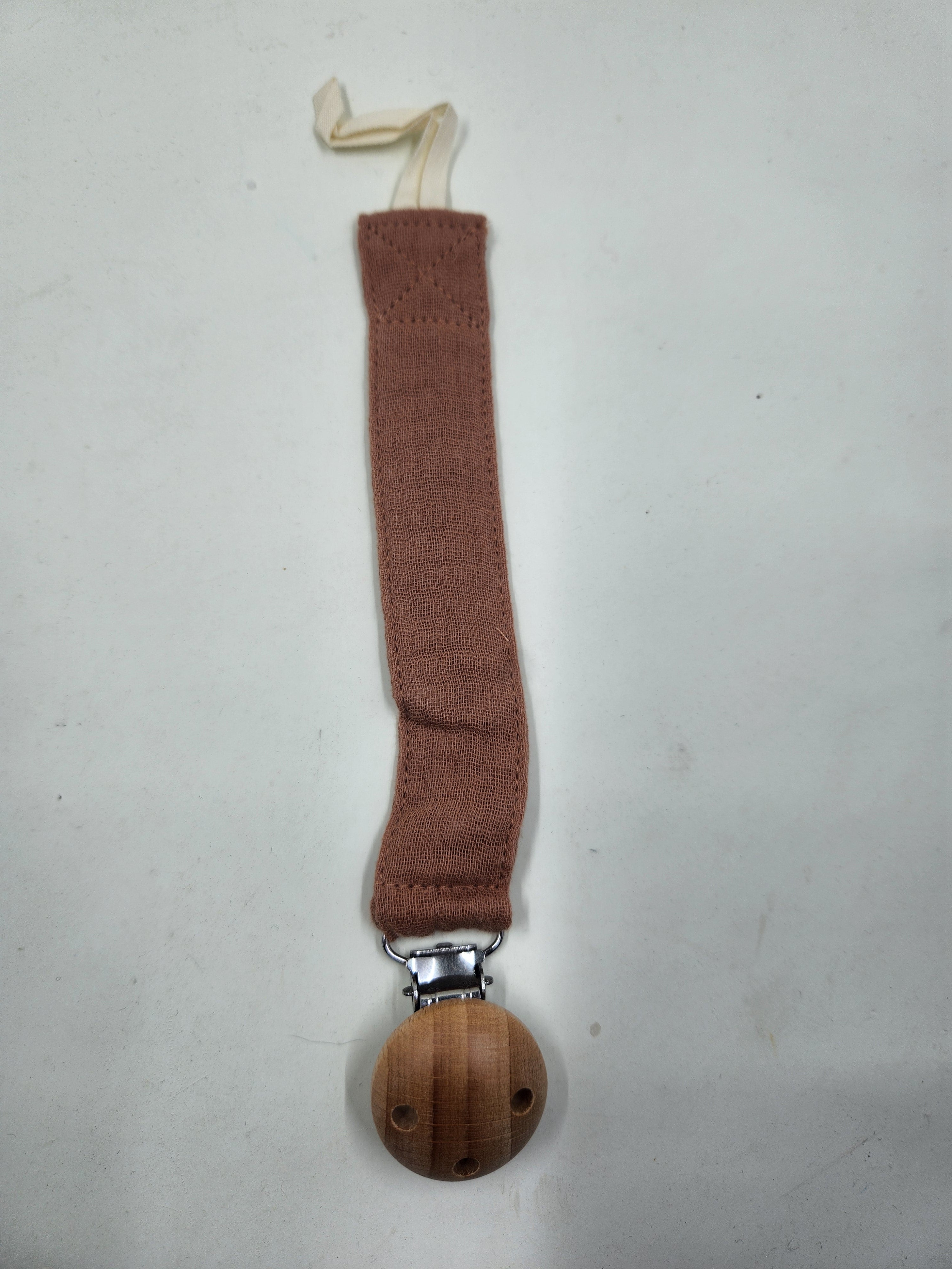 Cotton Muslin Pacifier Dummy Clip