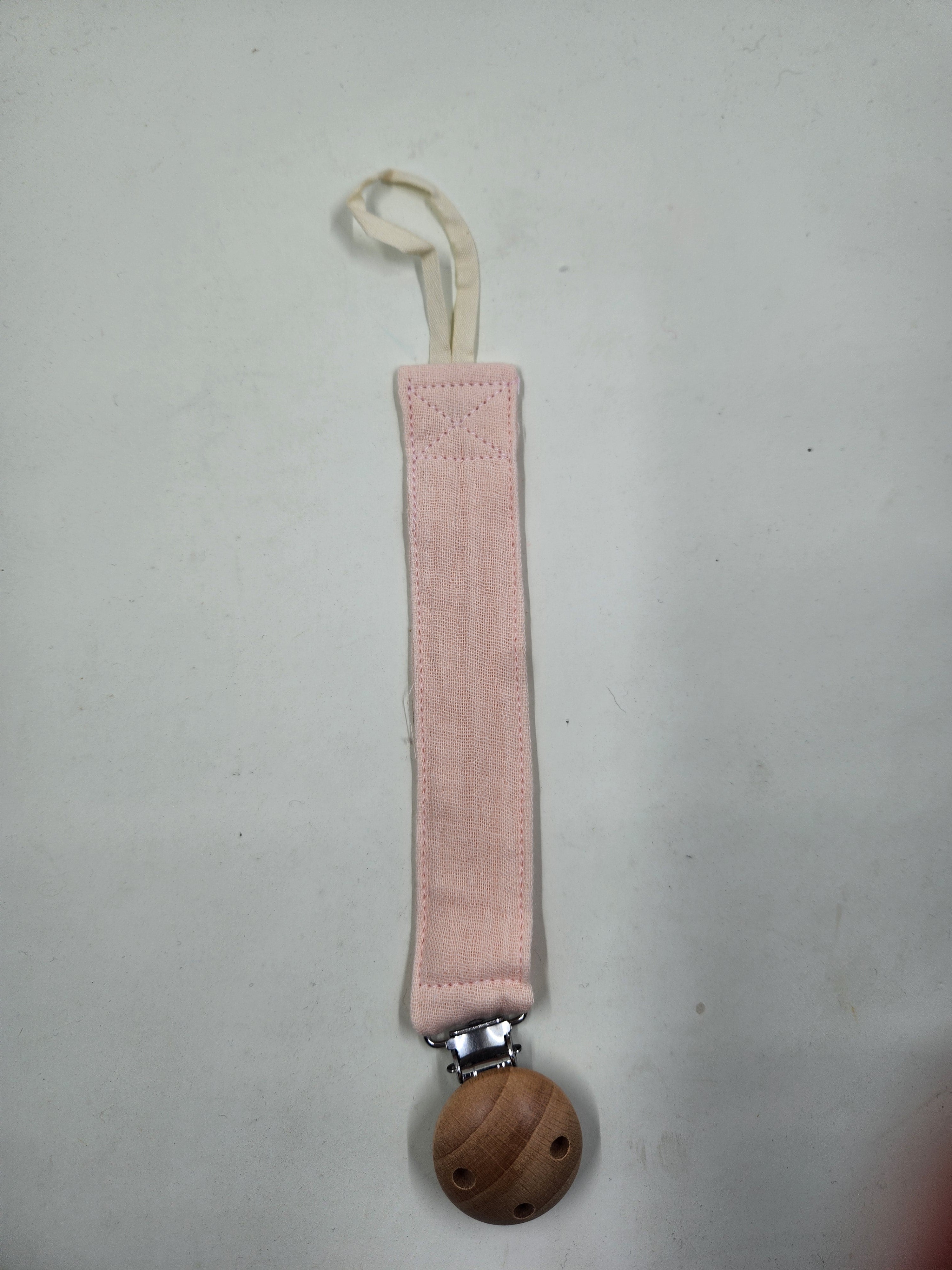 Cotton Muslin Pacifier Dummy Clip