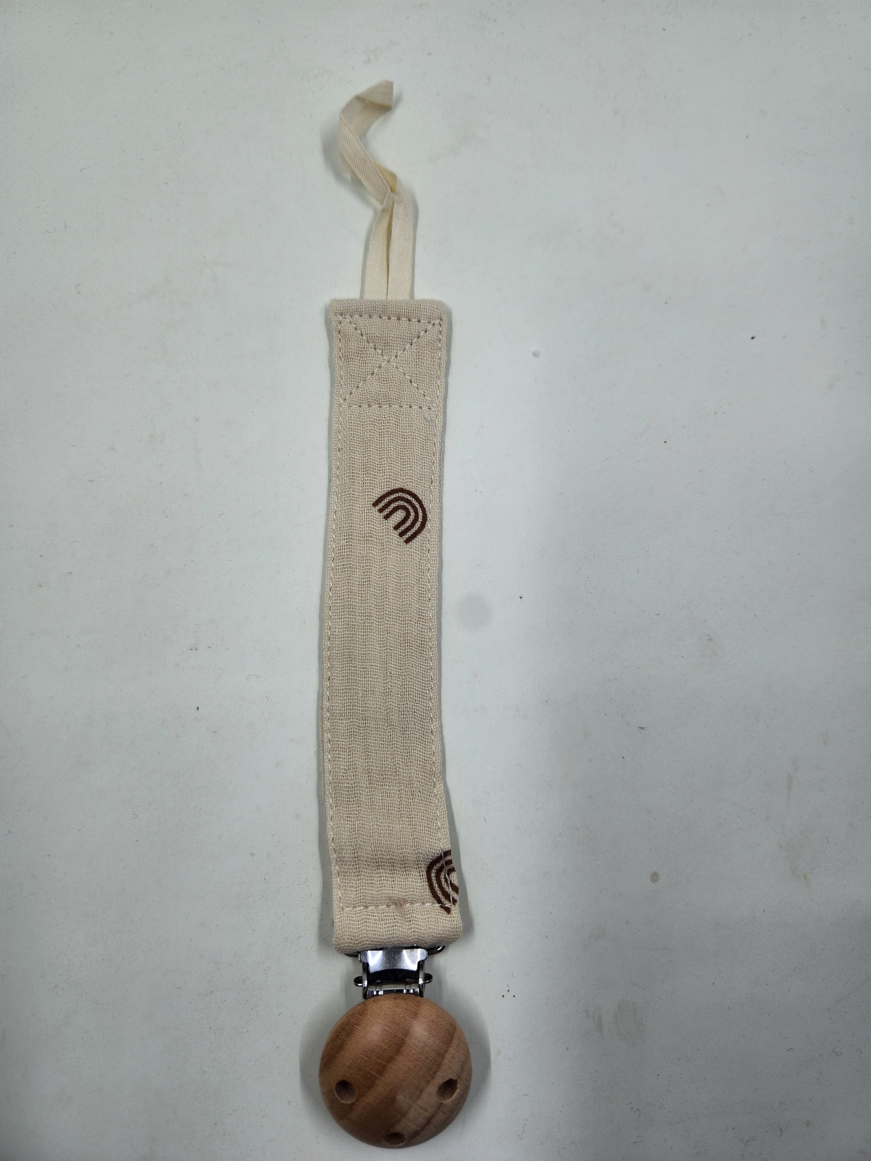 Cotton Muslin Pacifier Dummy Clip