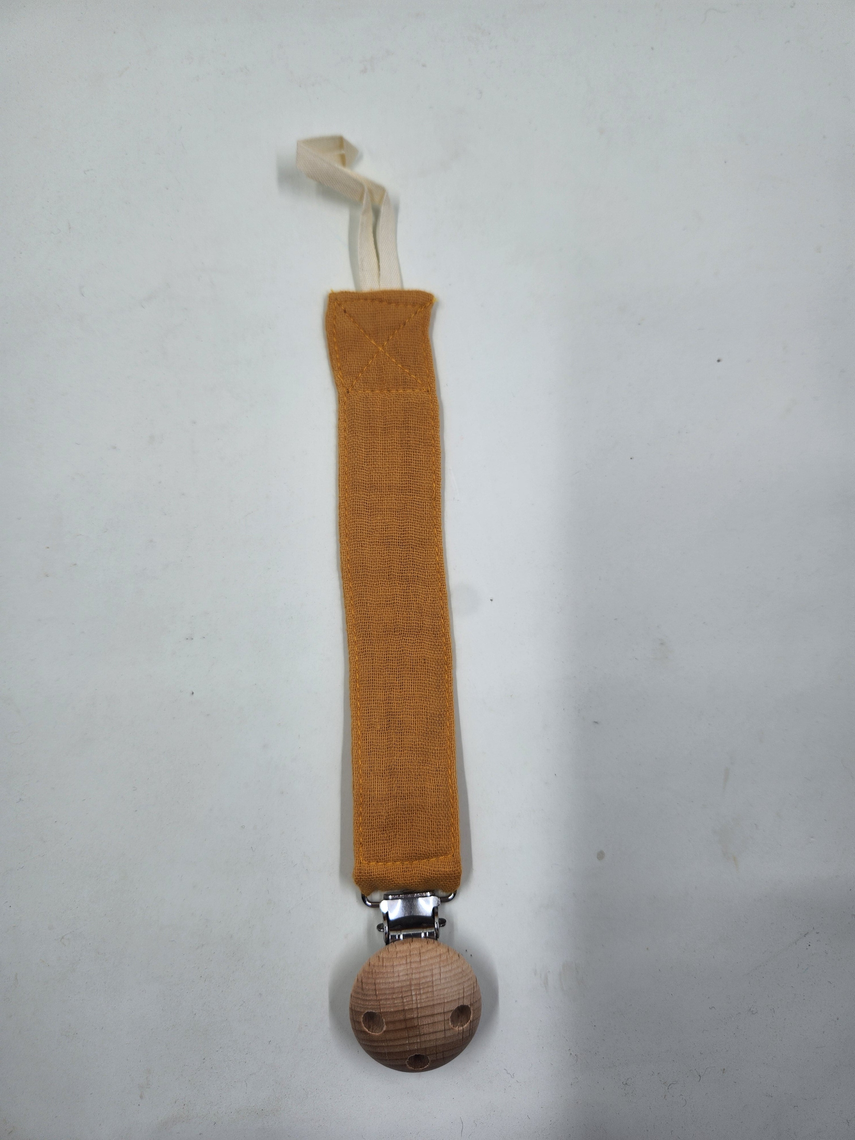 Cotton Muslin Pacifier Dummy Clip