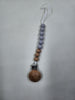 Silicone + Beechwood Dummy Pacifier Clip