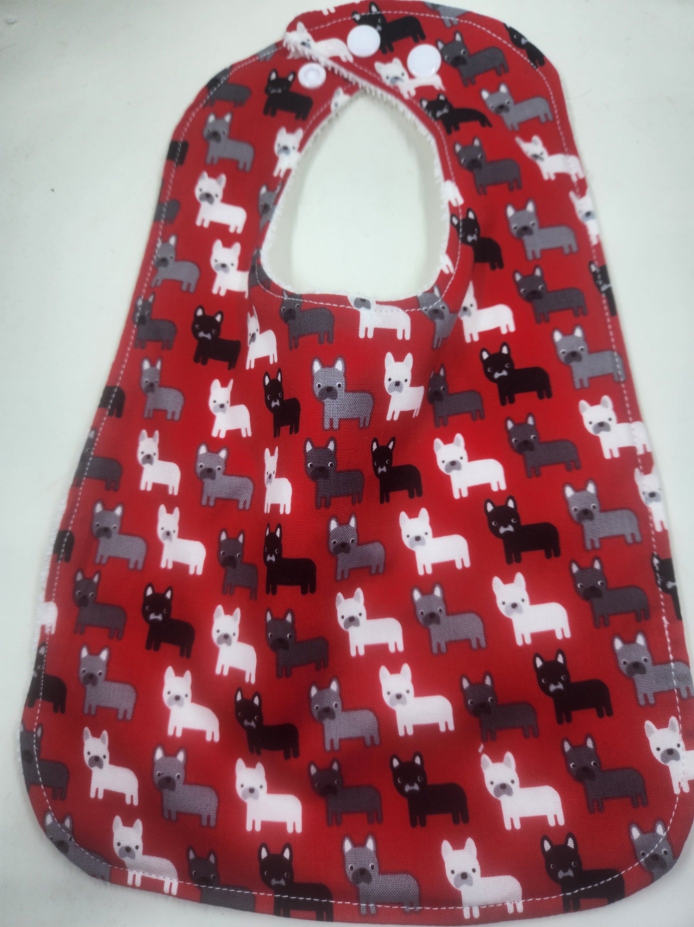 Red Frenchie Bib