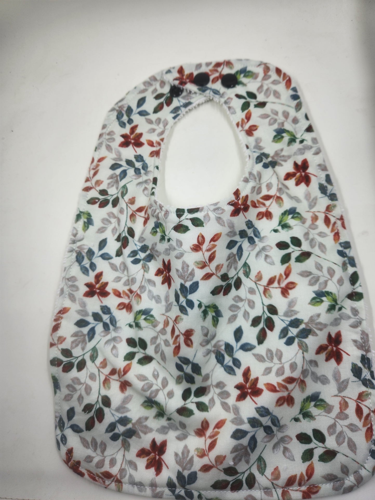 Light Green Leaves Bib