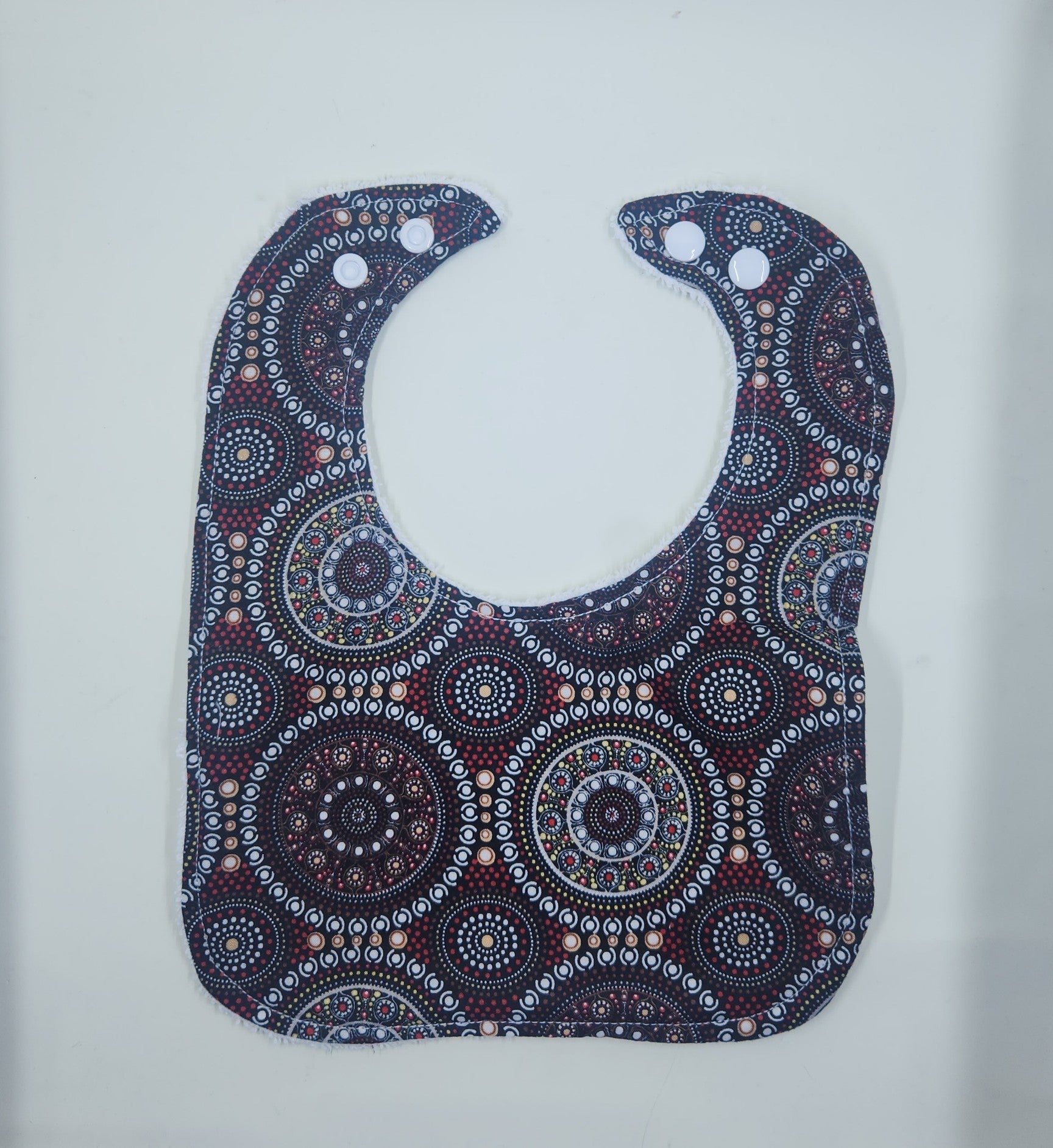 Red Berry Indigenous Bib