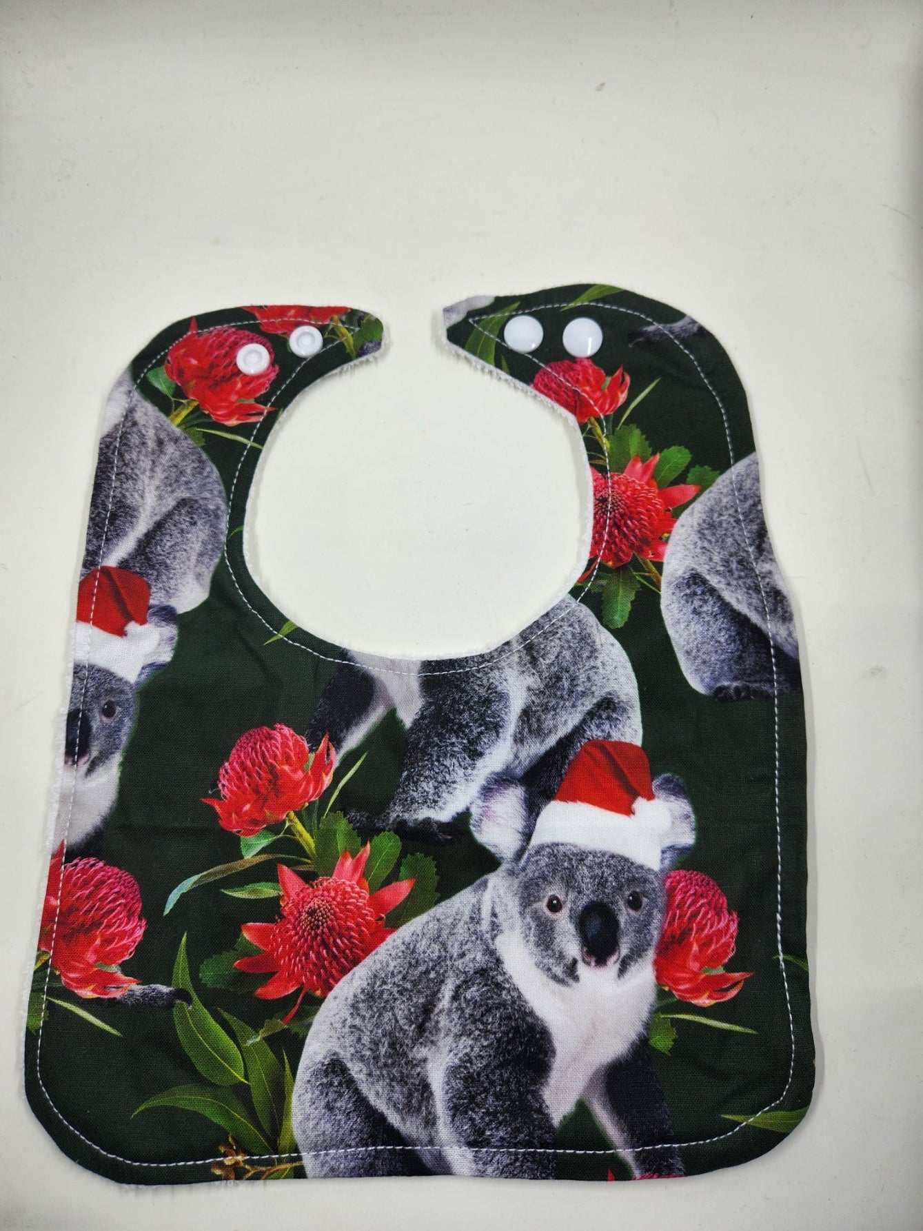 Christmas Koala Hat Bib