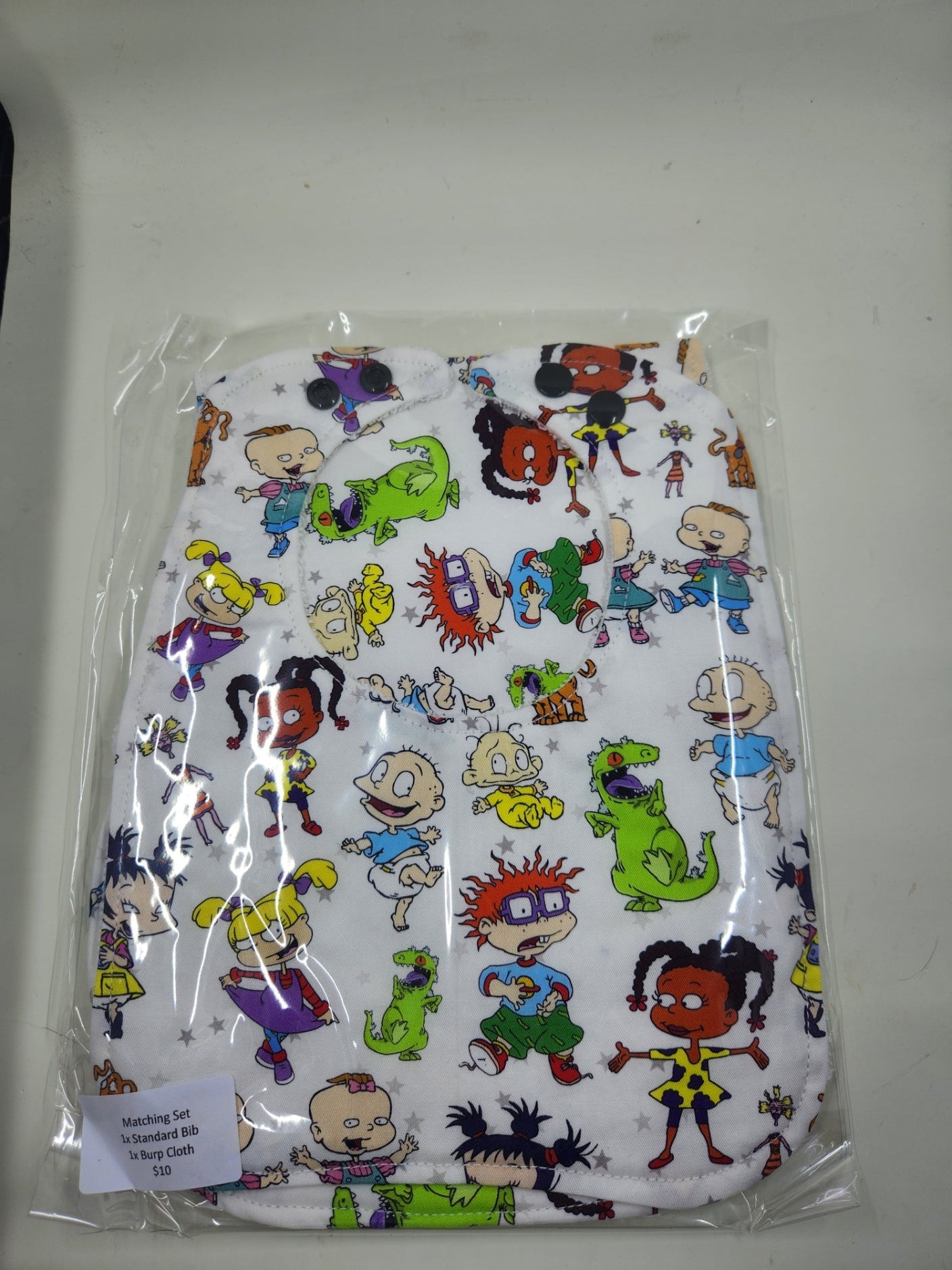 90s Cartoon Burp Cloth