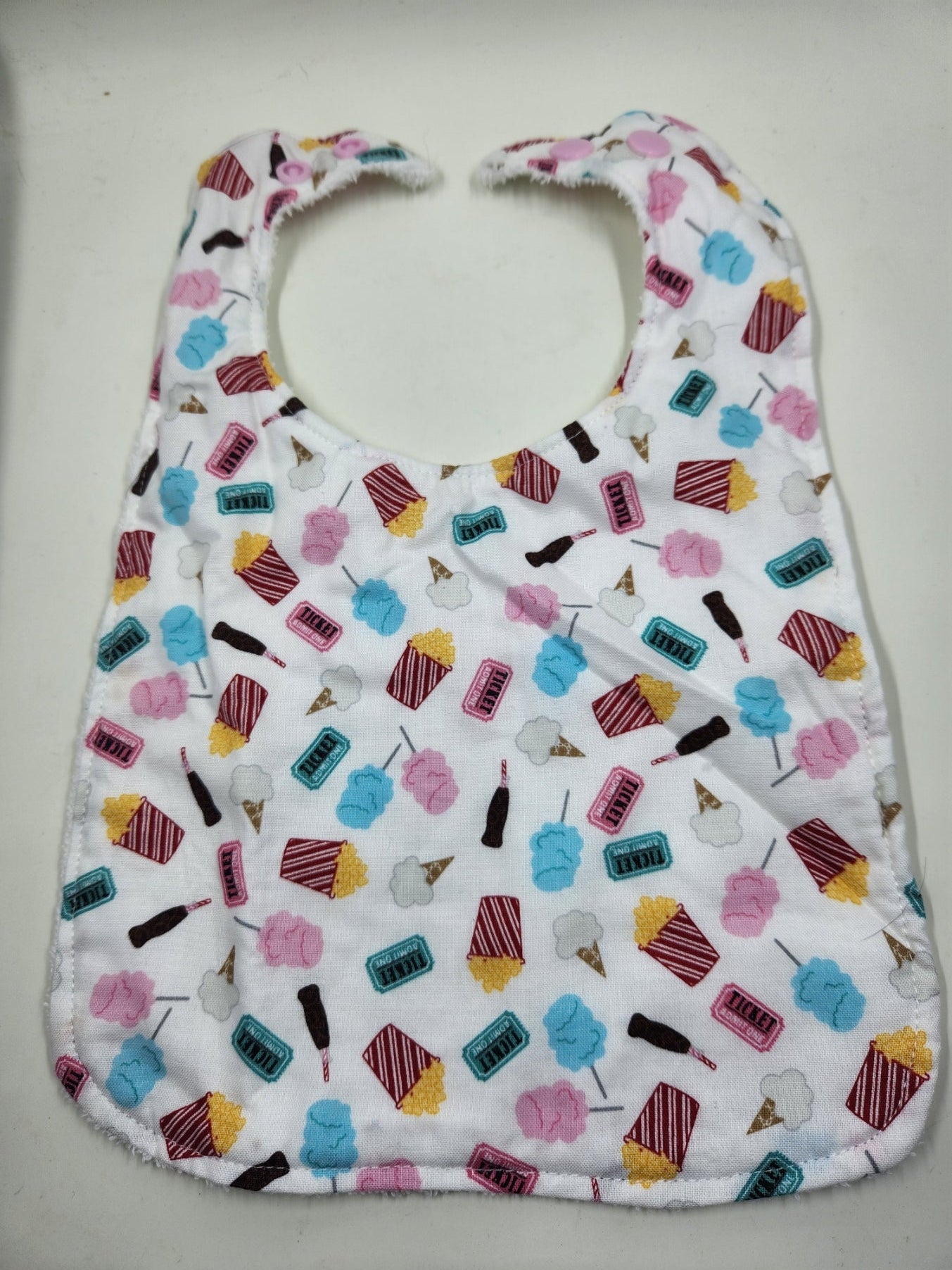 Ice Cream Toddler Bib