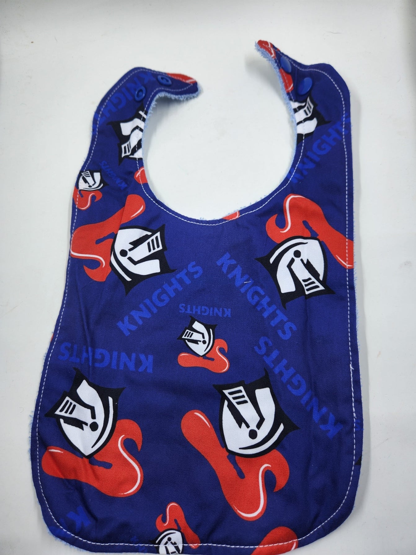 Knights Toddler Bib