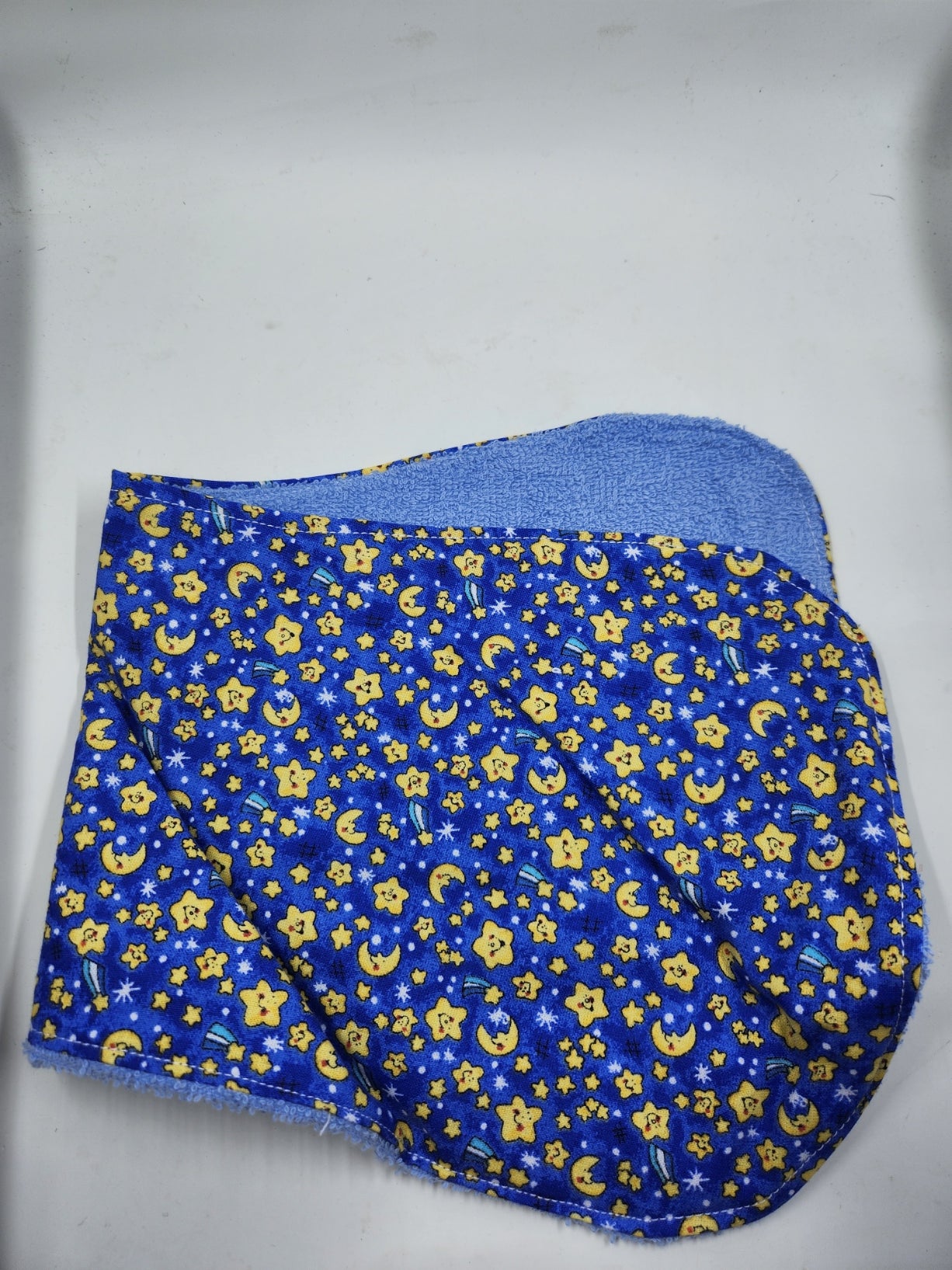 Star + Moon Burp Cloth