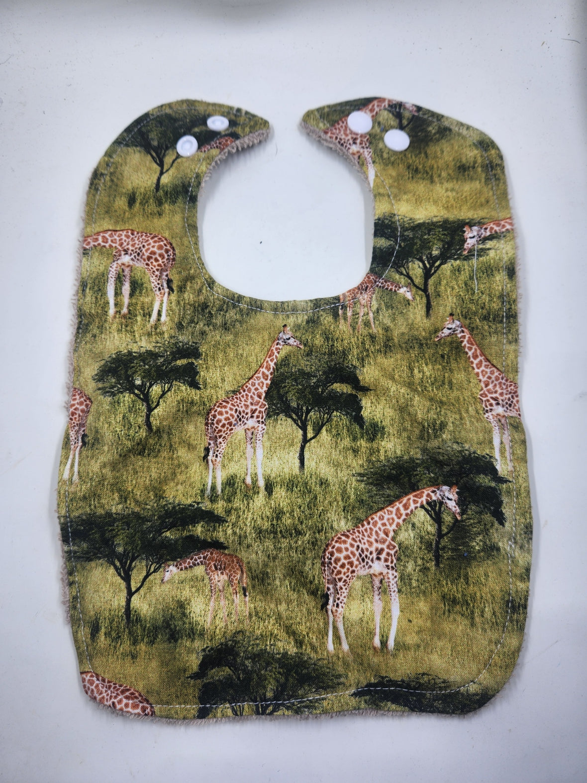 Giraffe Toddler Bib
