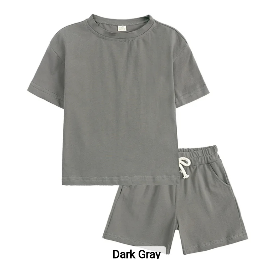 Organic T Shirt  + Shorts Set