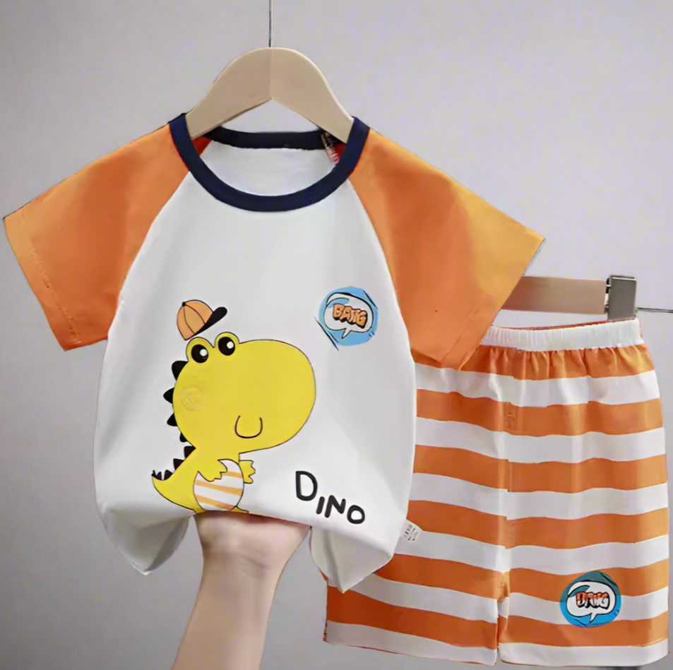 Dinosaur T Shirt + Short Set