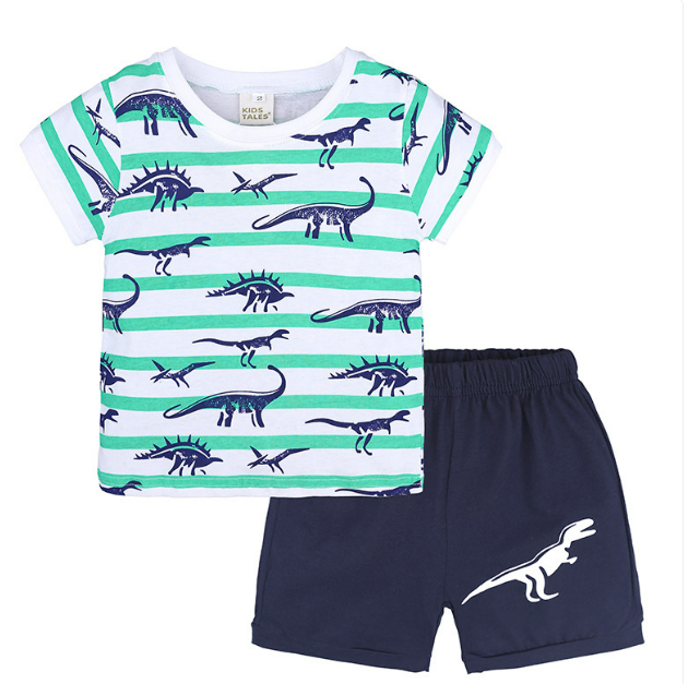 Dino T Shirt + Shorts Set