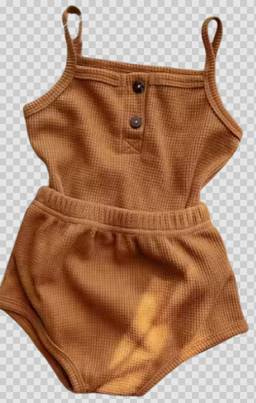 Aria Button Singlet + Short Set
