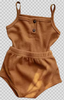 Aria Button Singlet + Short Set