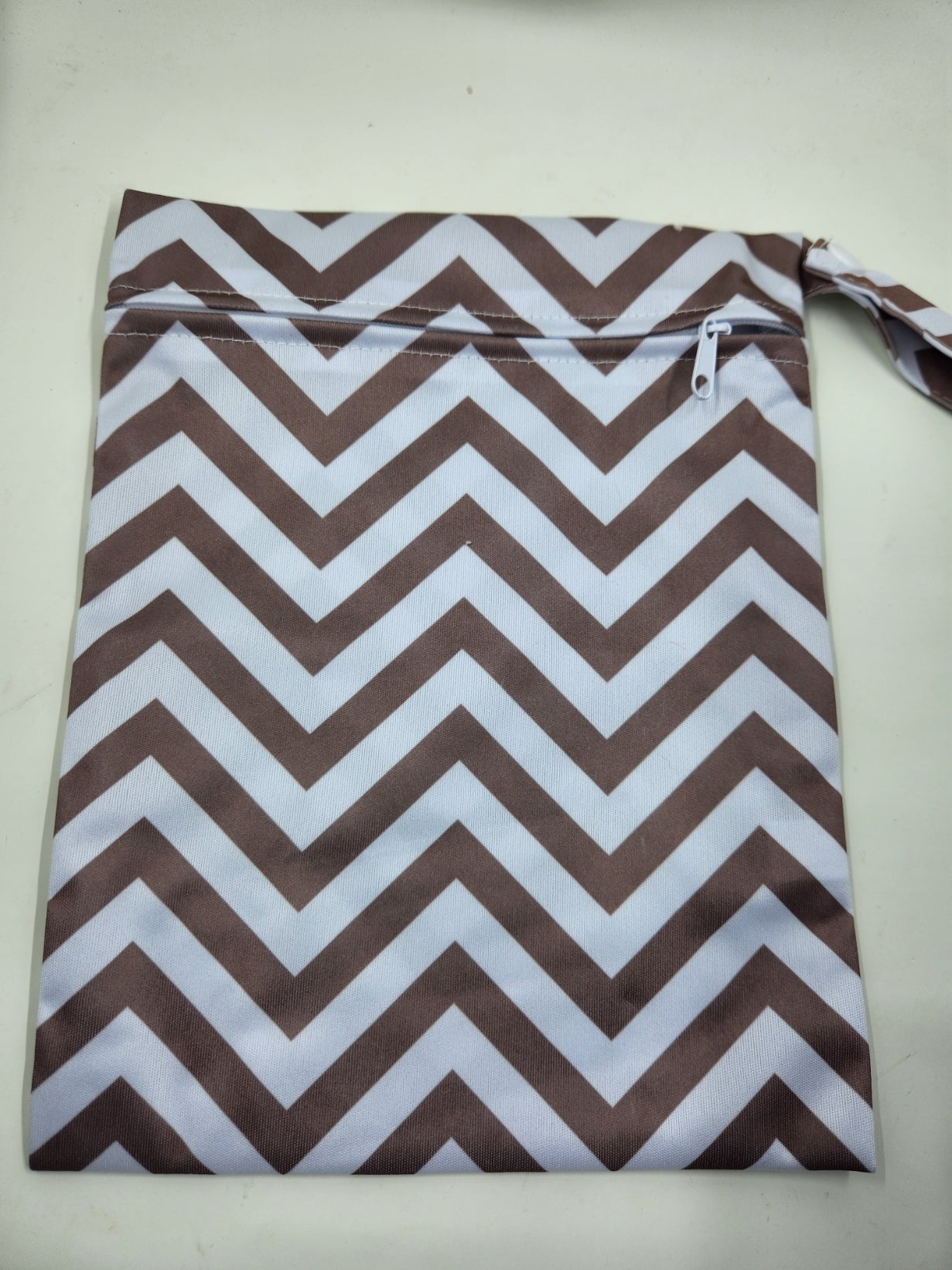 Chevron Brown Storage Bag