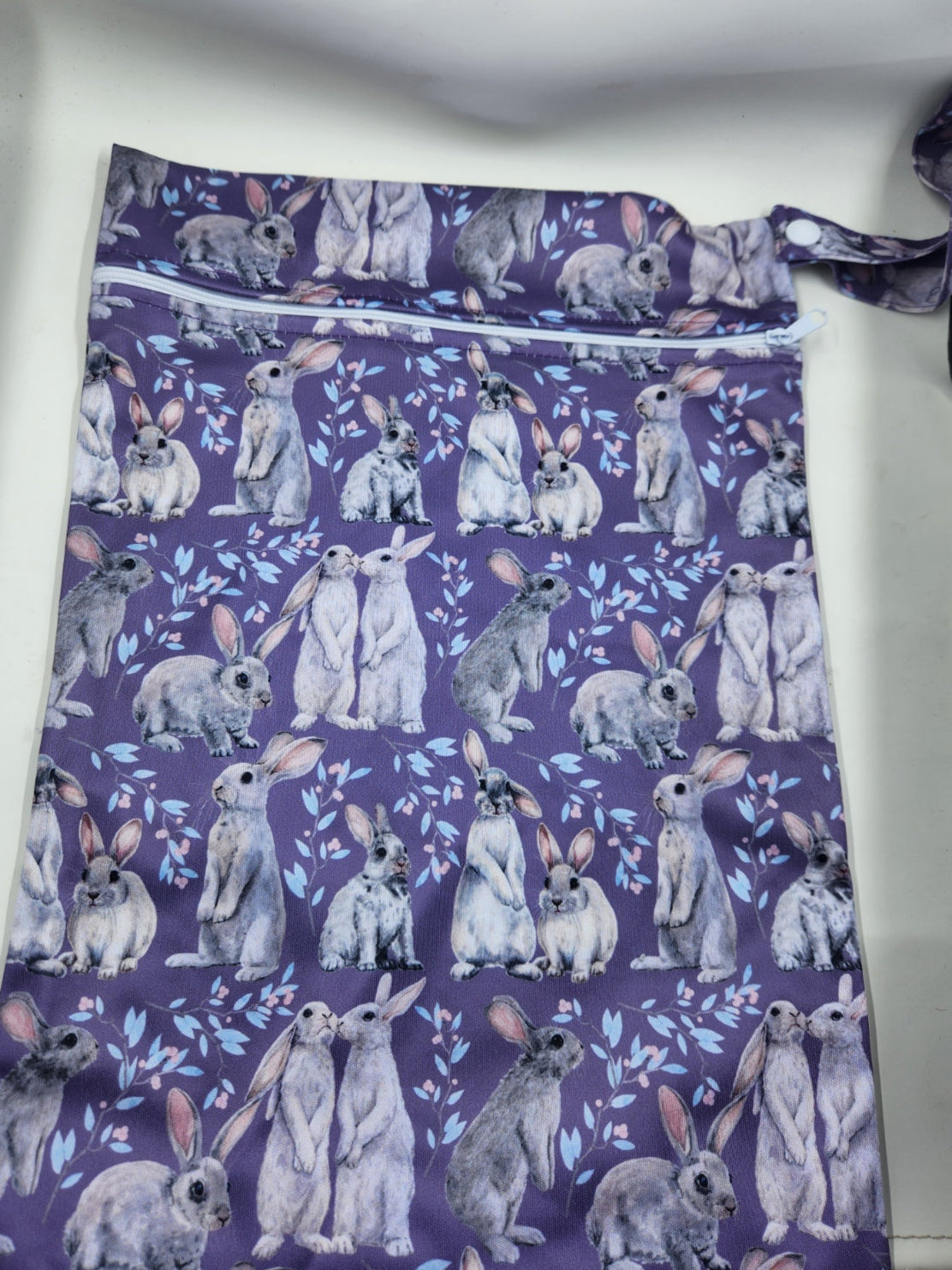 Purple Bunny Storage Bag