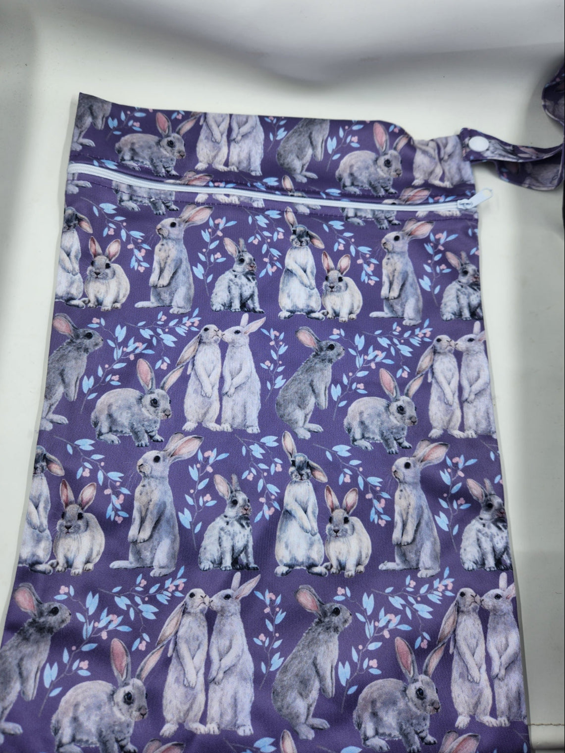 Purple Bunny Storage Bag
